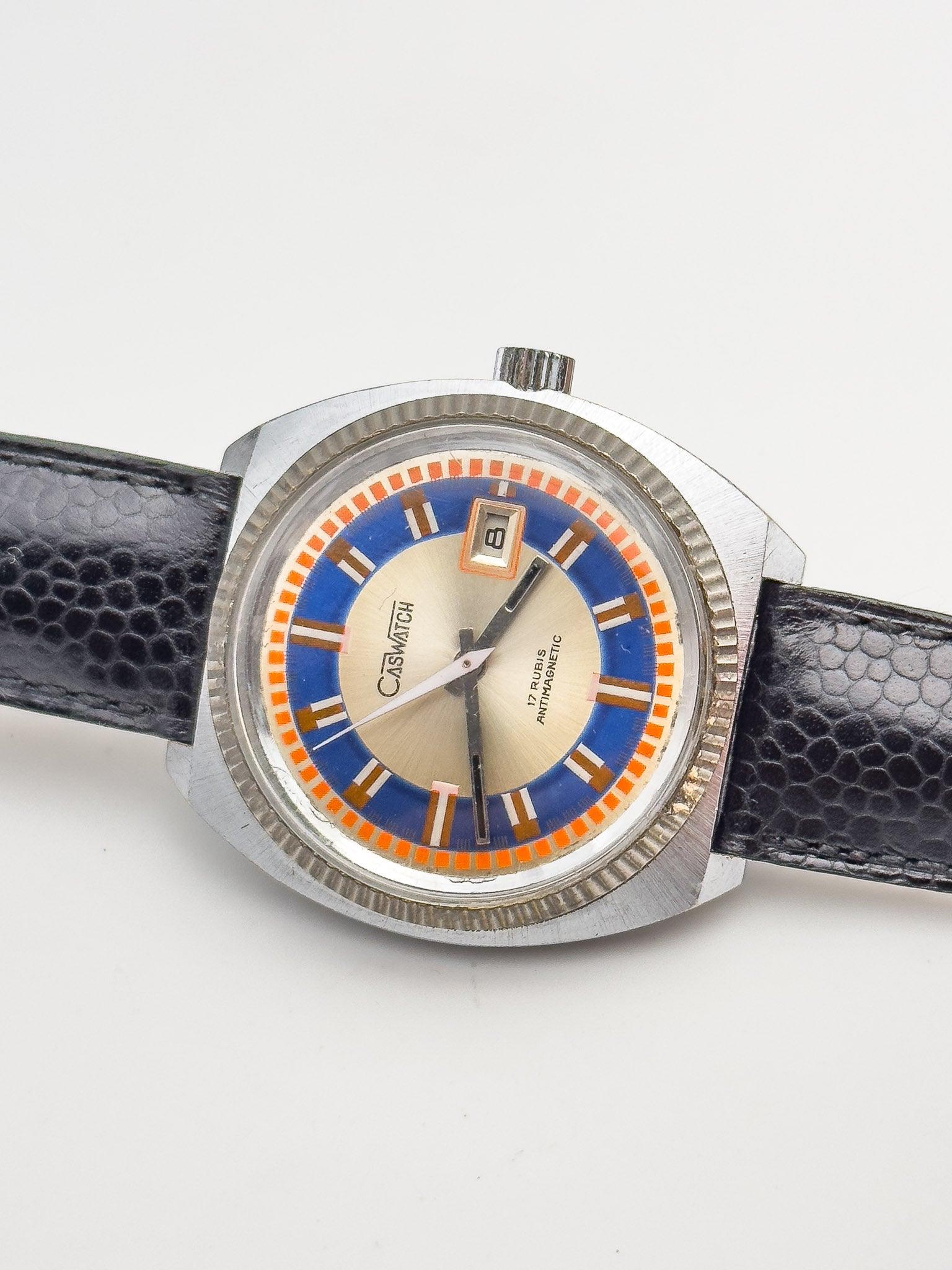 CasWatch - Blue & Orange Date - 1970's