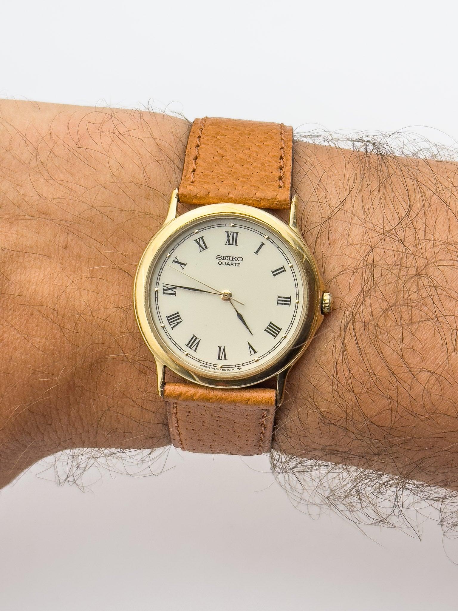 Seiko - Gold Romain - 1986