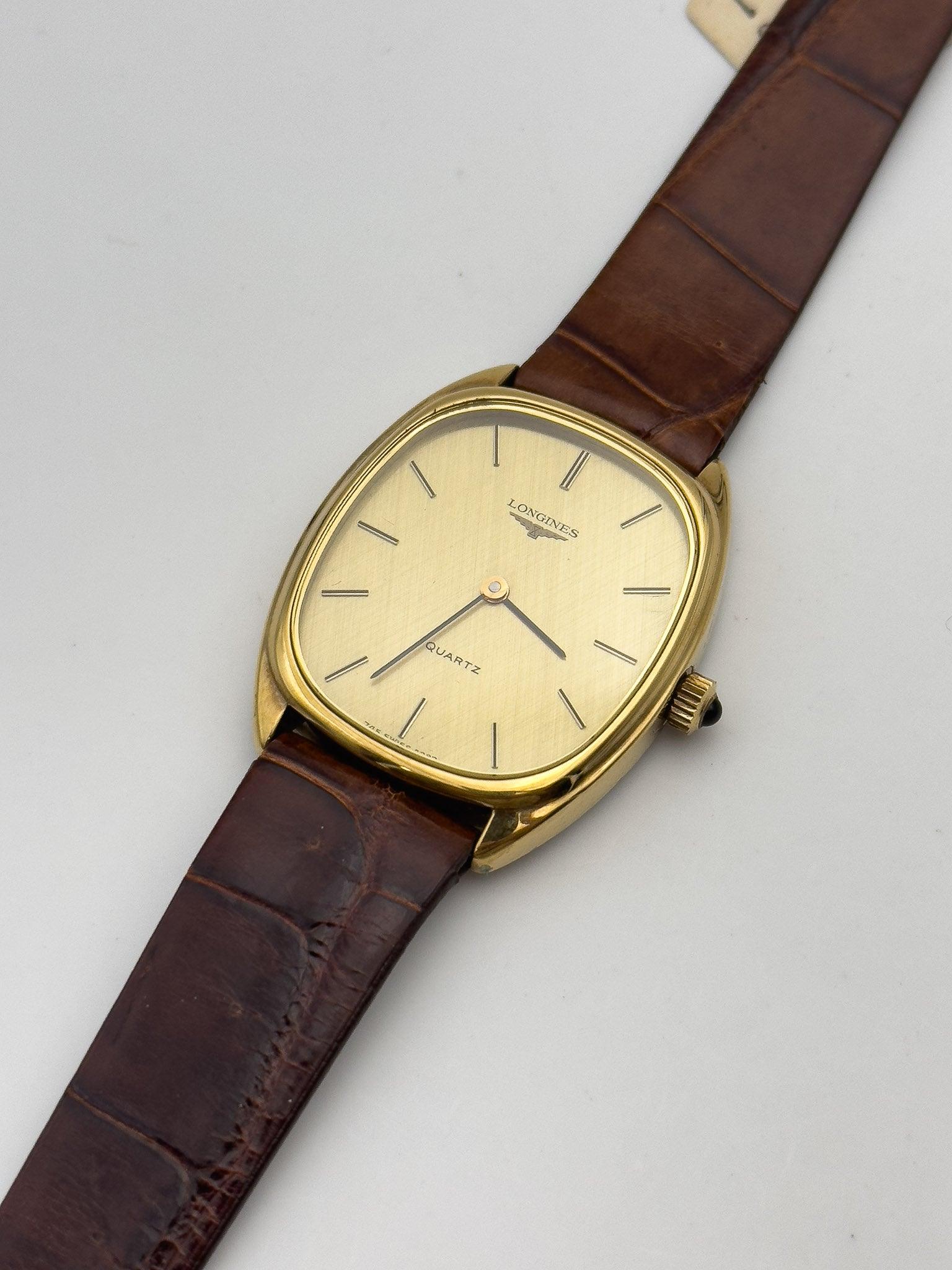 Longines - Tonneau Linen Cabochon - 1979