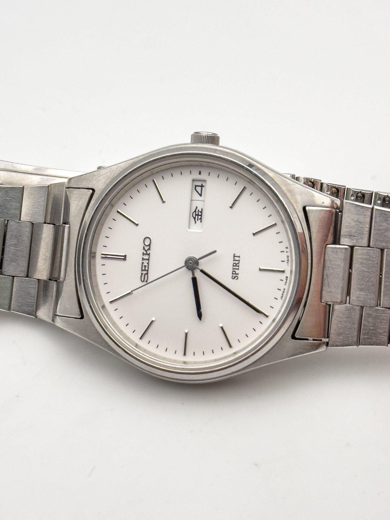 Seiko - Spirit Silver Daydate - Full set - 1996