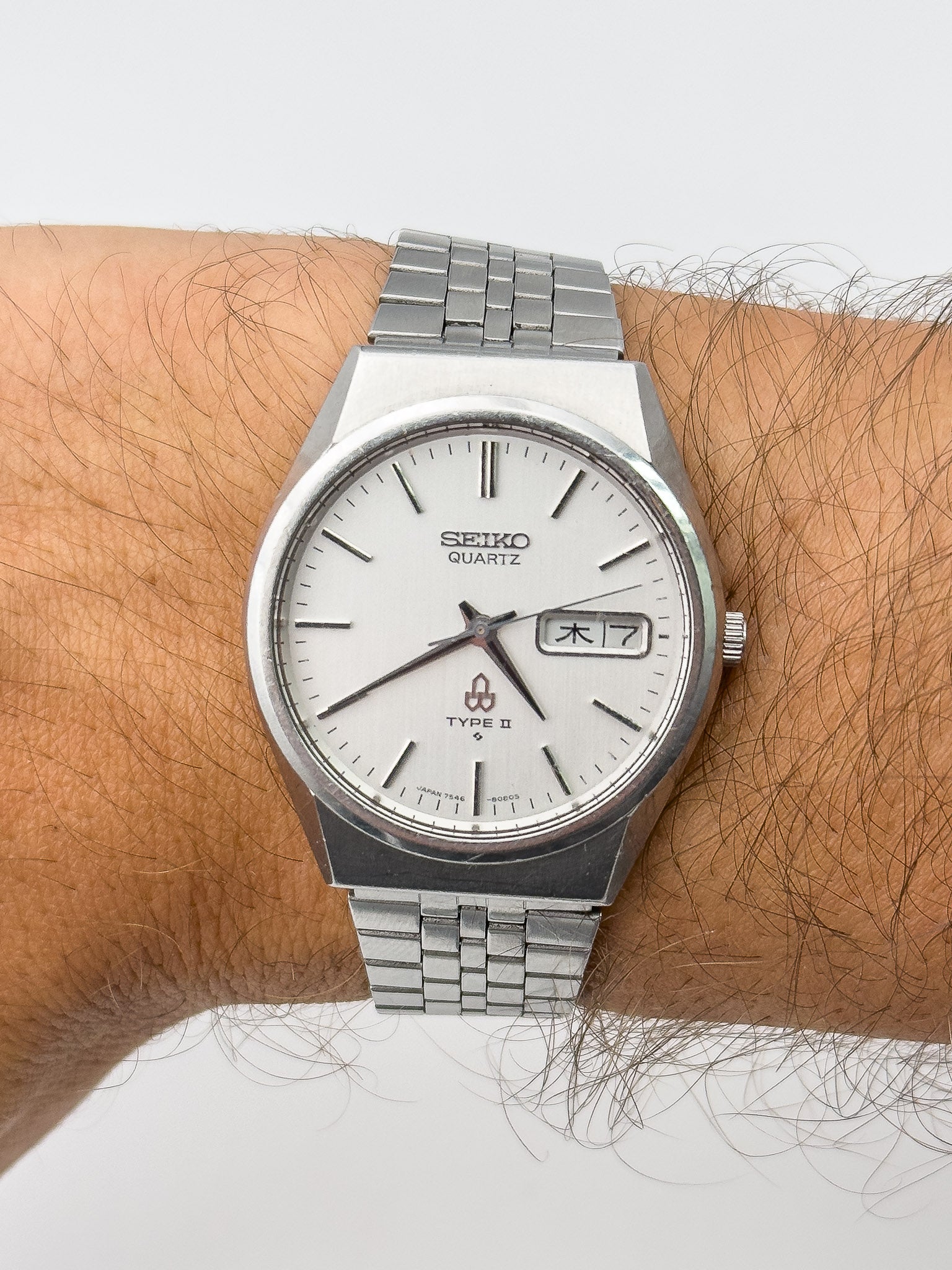 Seiko - Type II Silver Daydate - 1978