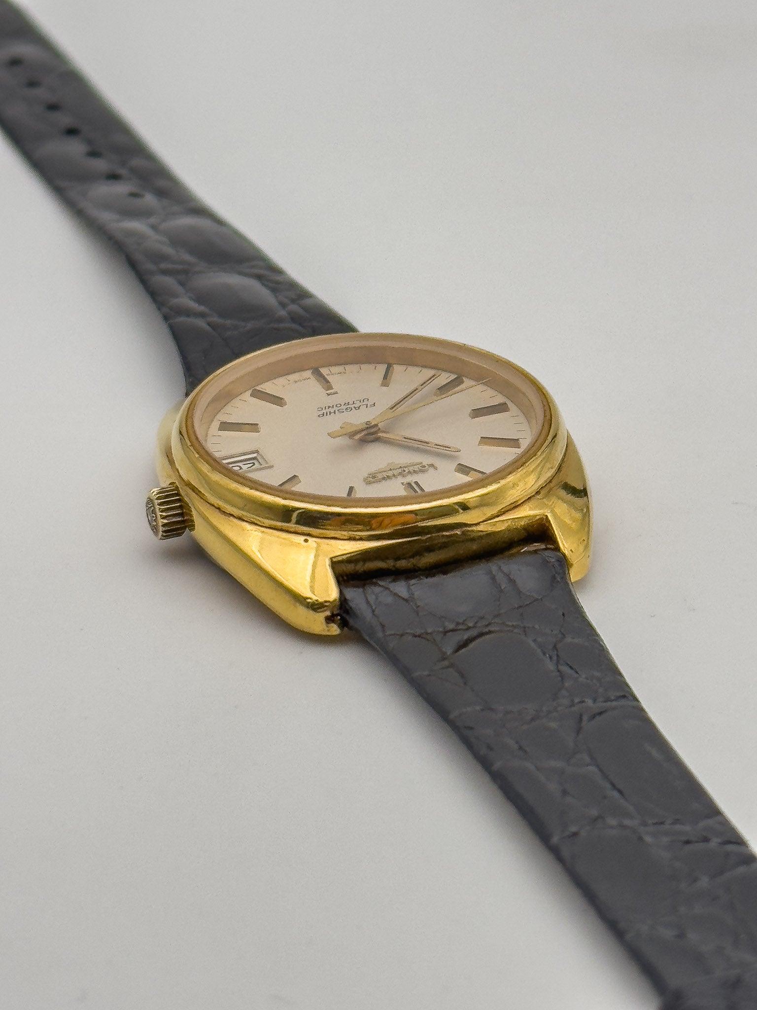 Longines - Ultrisch Gold Plad Flaggschiff - 1970's