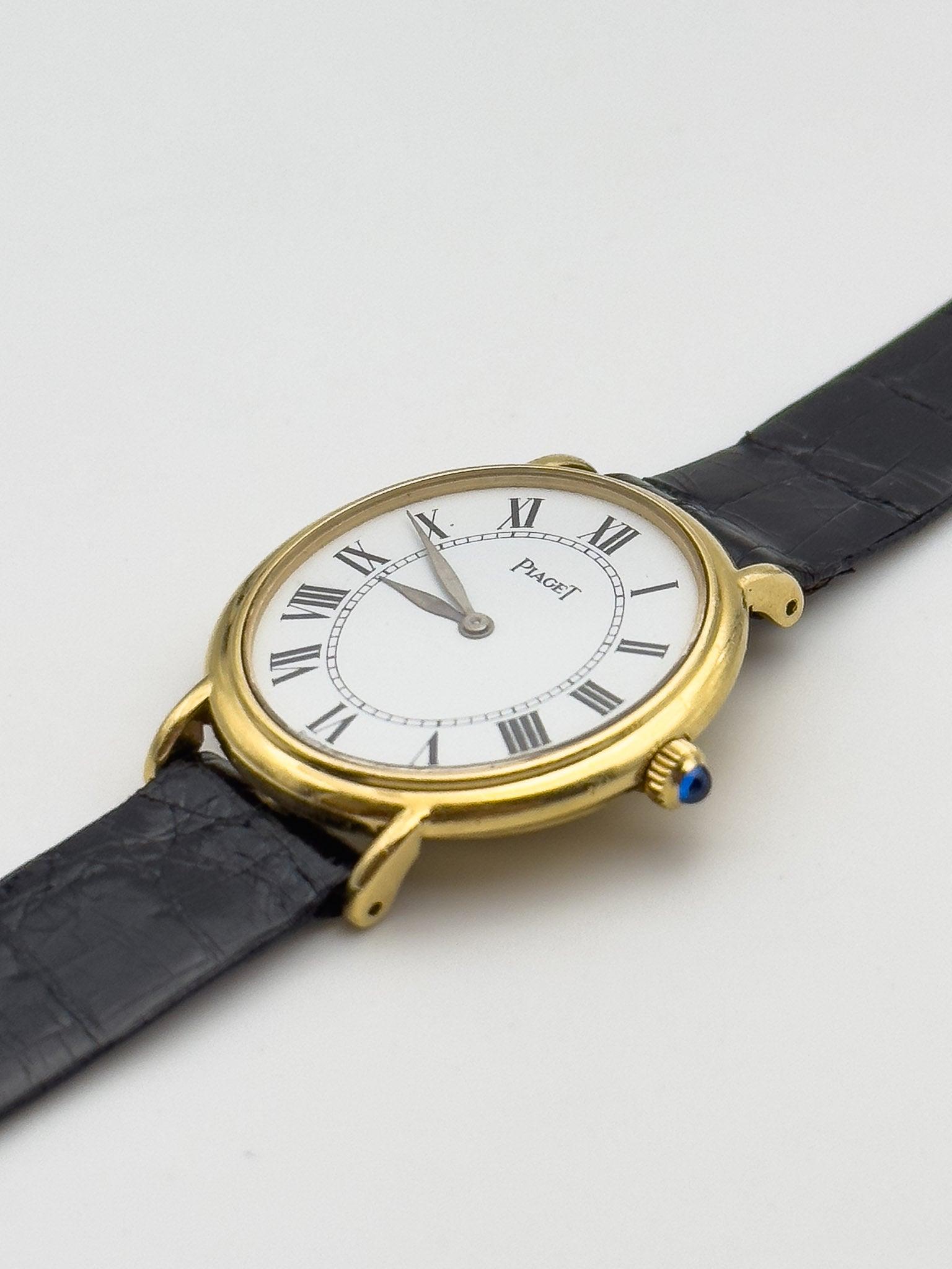 Piaget - Small Ellipse 18k Gold - 1980's