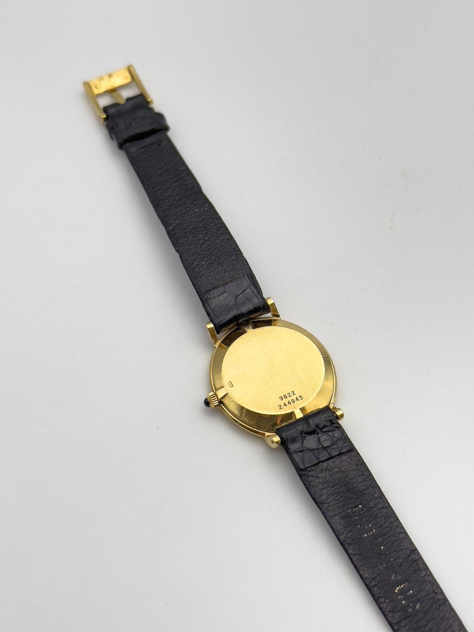 Piaget - 18K 小型椭圆形腕表 - Piaget 1980's