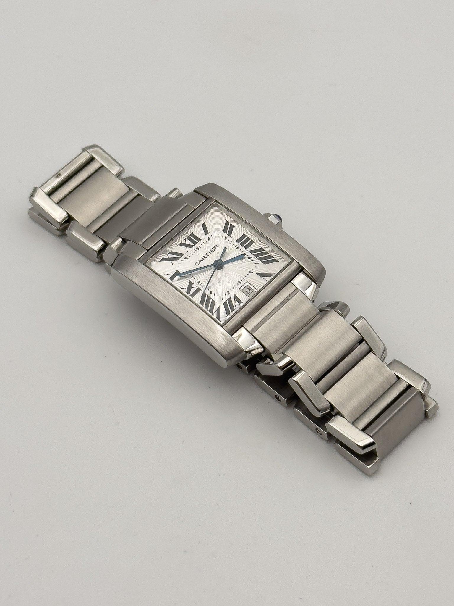 Cartier - Tank Française LM - Box - 2000's