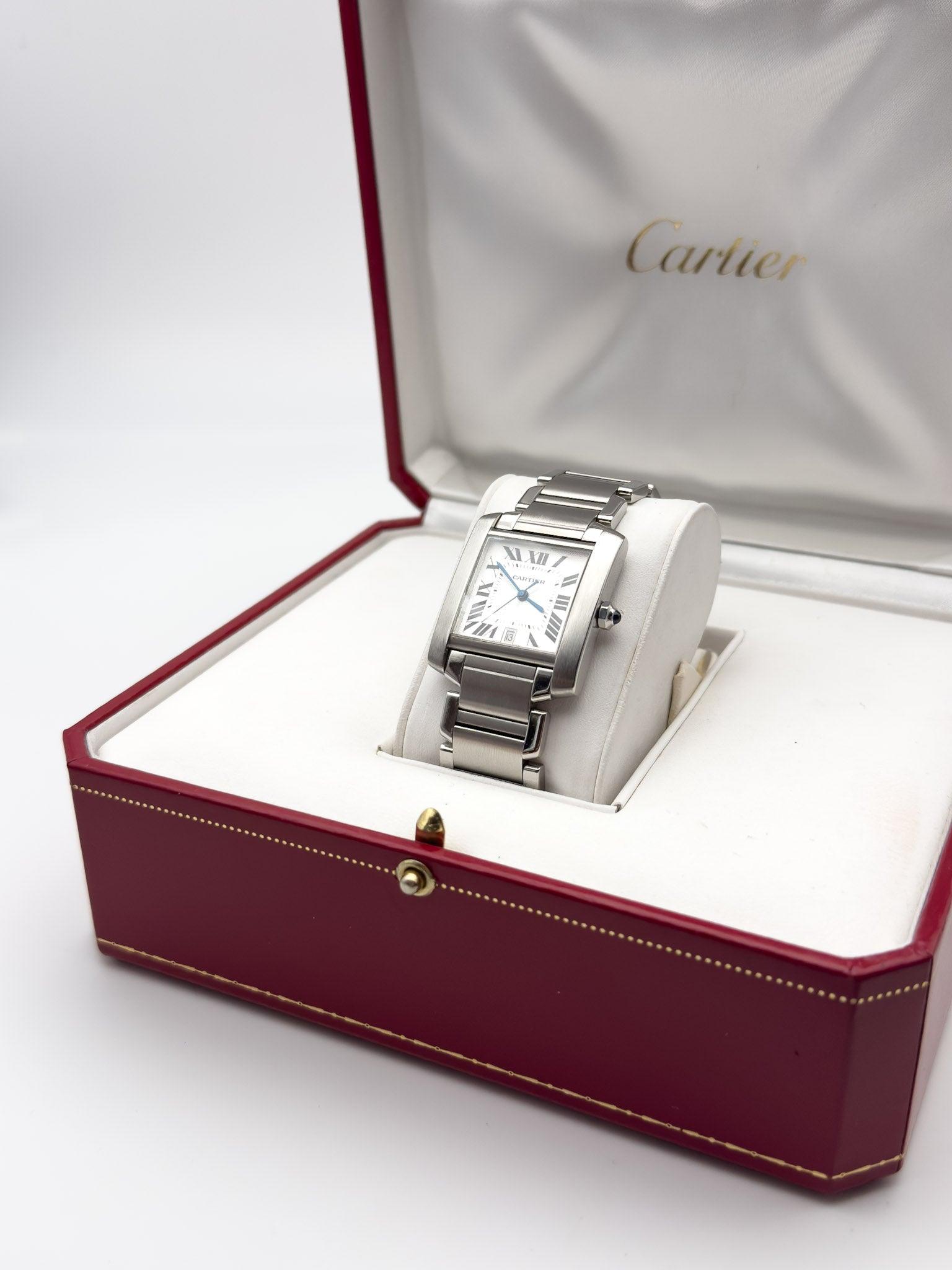 Cartier - Tank Française LM - Box - 2000's