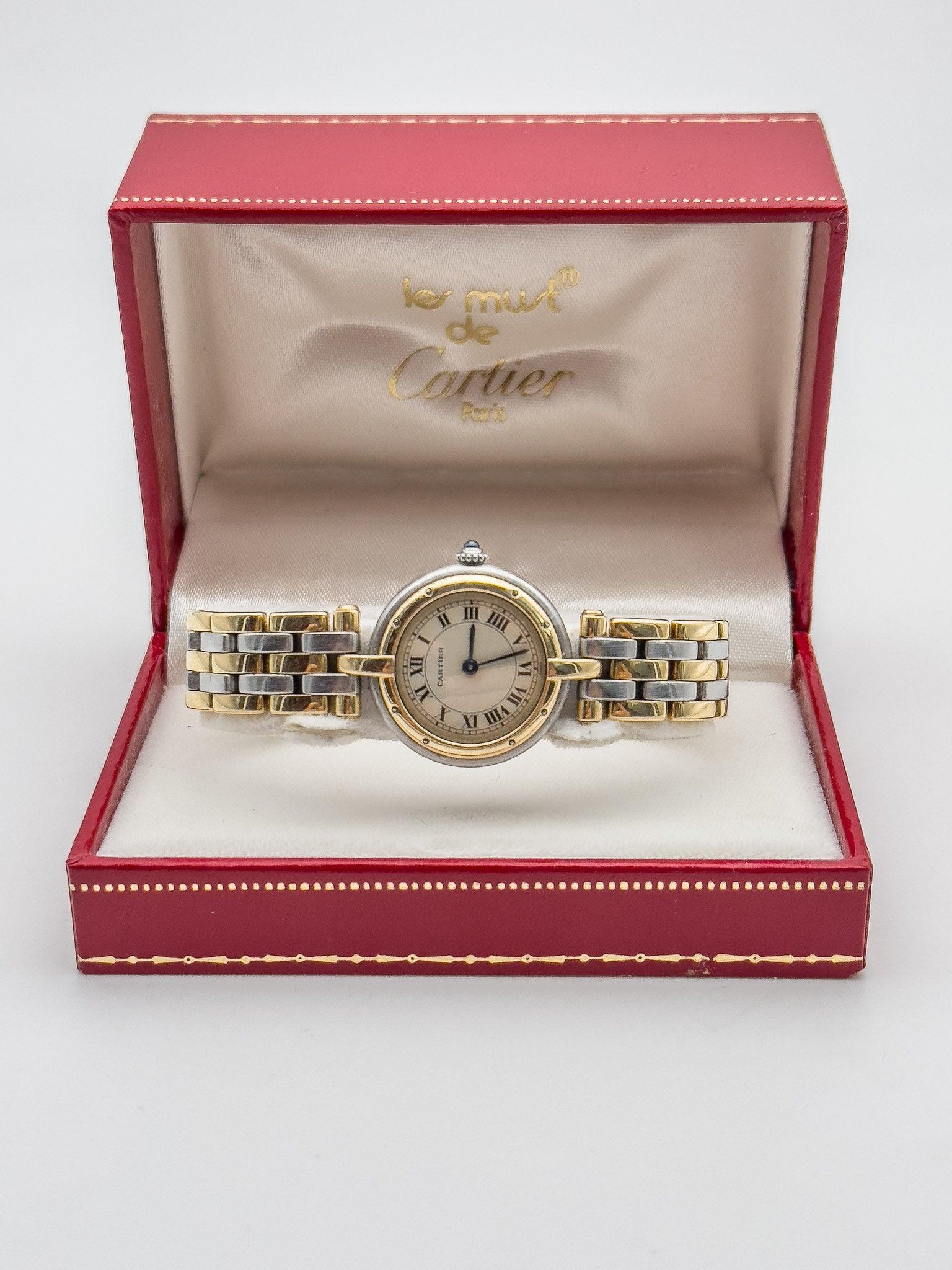 Cartier - Vendôme Pantera 3 Filas - Estuche - Años 1990