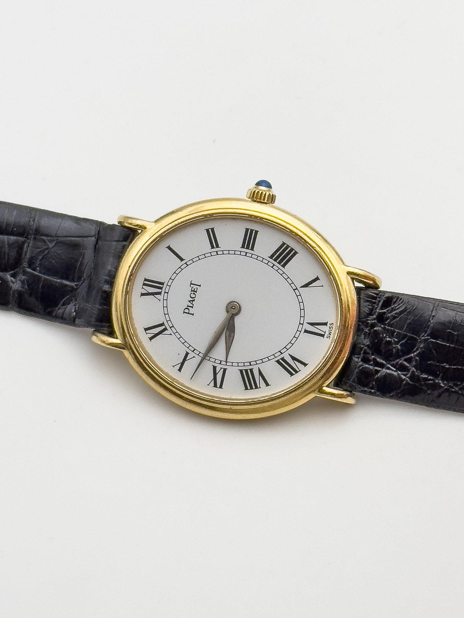 Piaget - Small Ellipse 18k Gold - 1980's