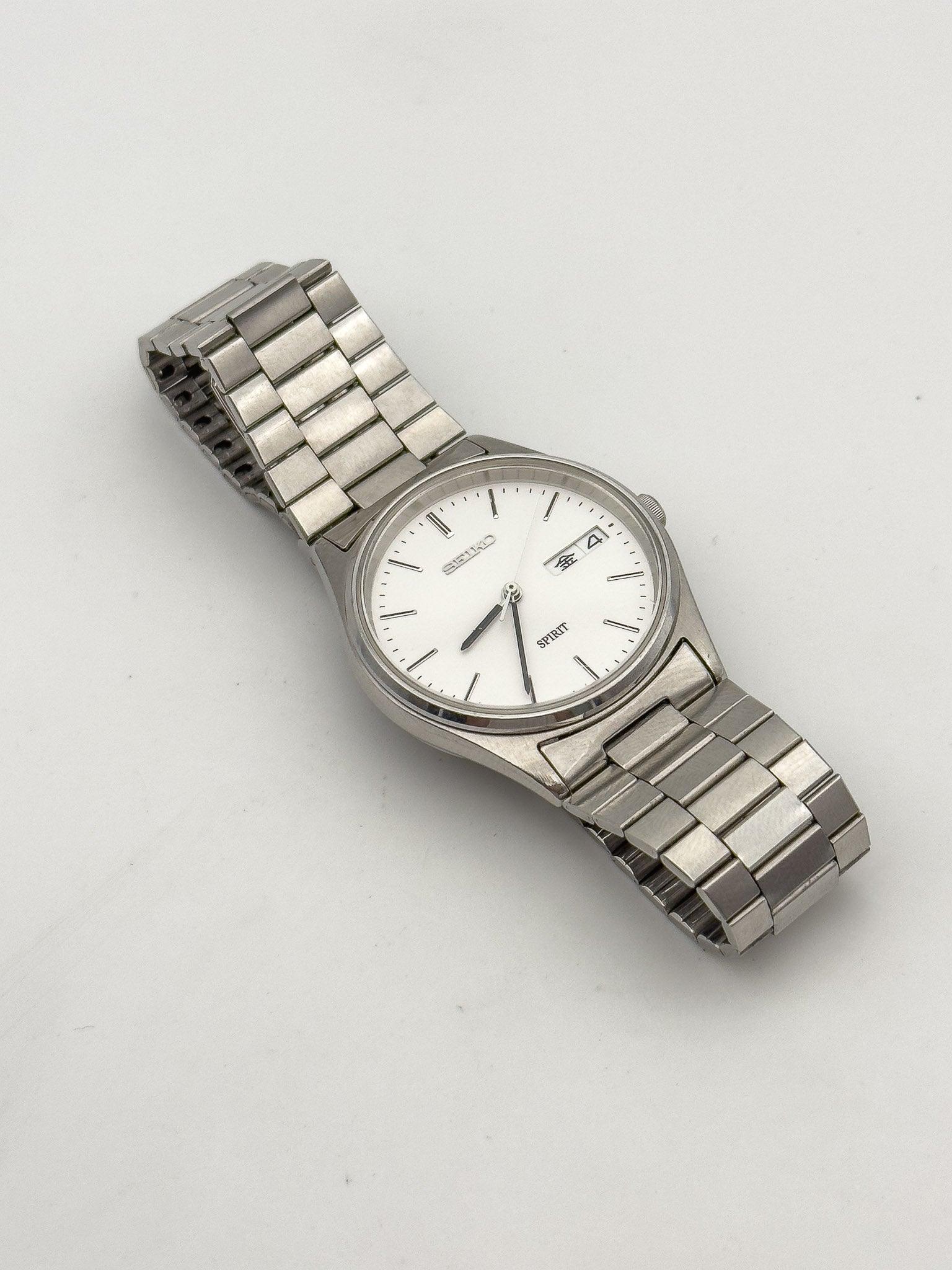 Seiko - Spirit Silver Daydate - Full set - 1996