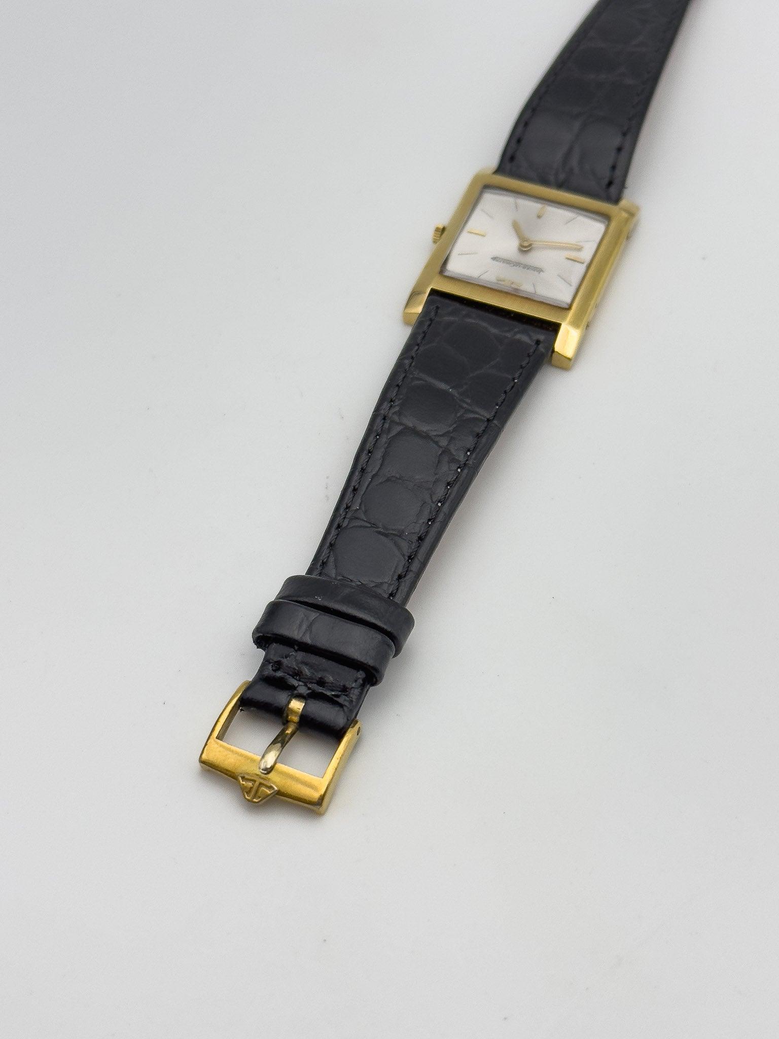 Jaeger-Lecoultre - Tank 18k Gold - полный комплект - 1968 год