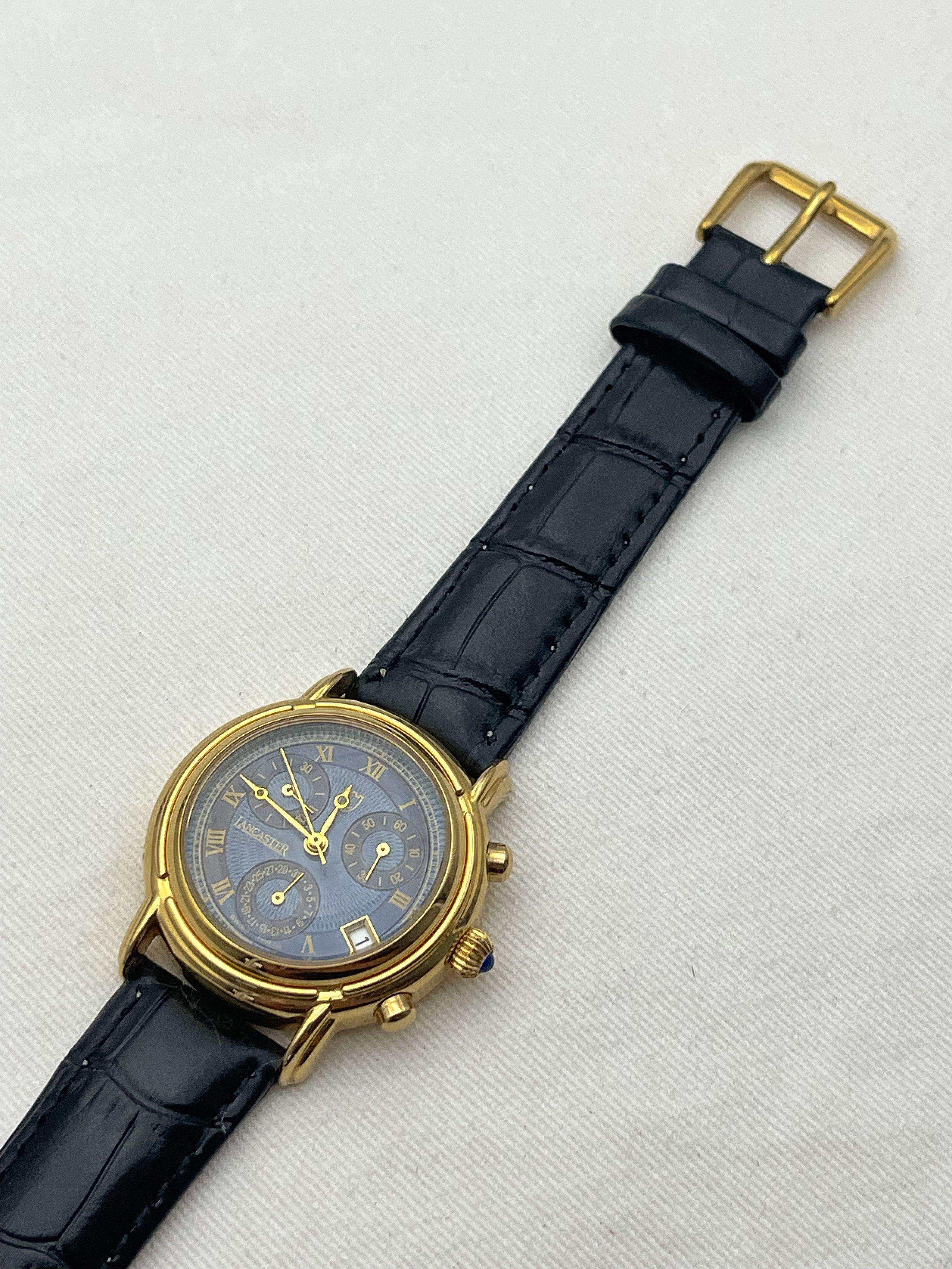 Lancaster - Blue Dial Chronographe - 1990/00's - Atelier Victor