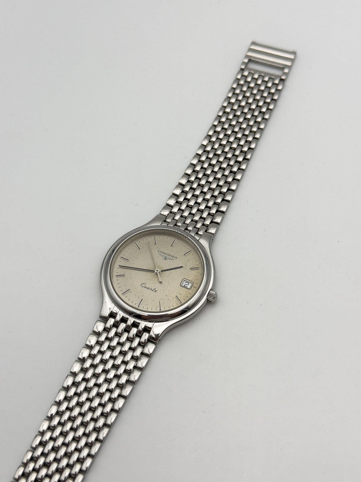 Longines - Beads of Rice Full Steel - 1980's - Atelier Victor