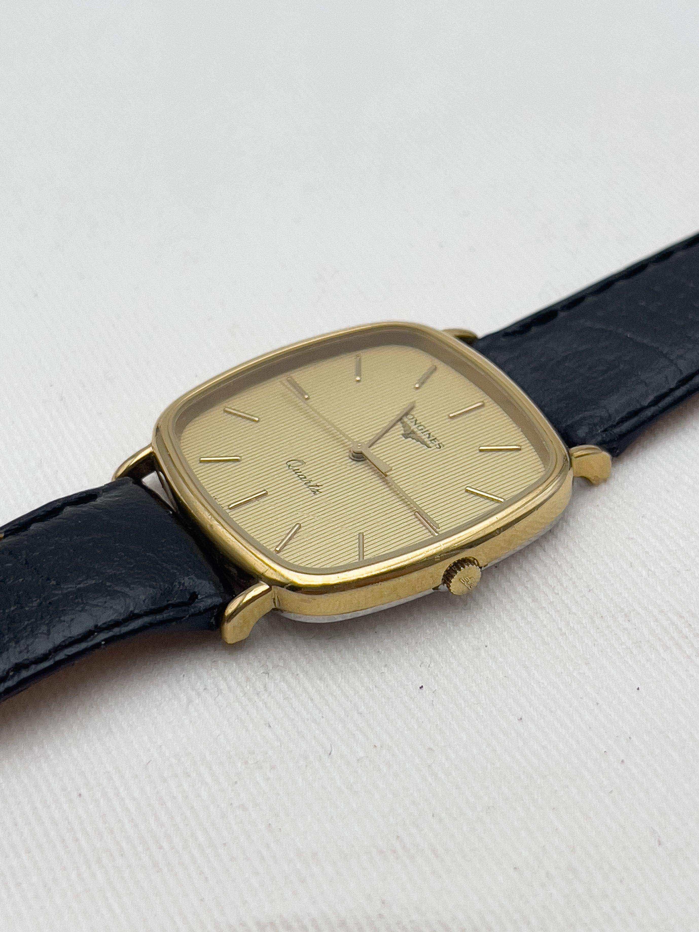 Longines - Carré Tapissée Gold - 1982 - Atelier Victor