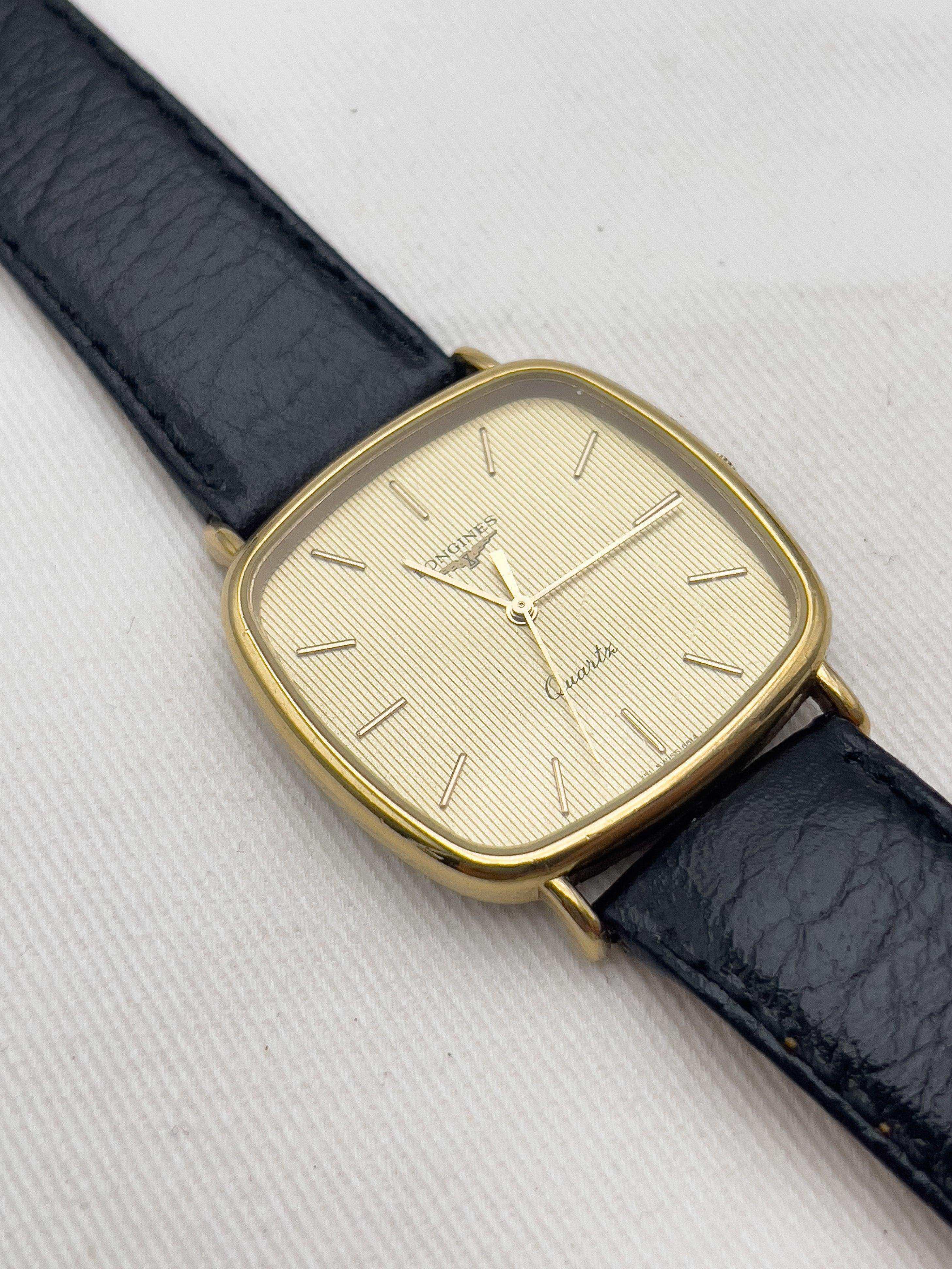 Longines - Carré Tapissée Gold - 1982 - Atelier Victor