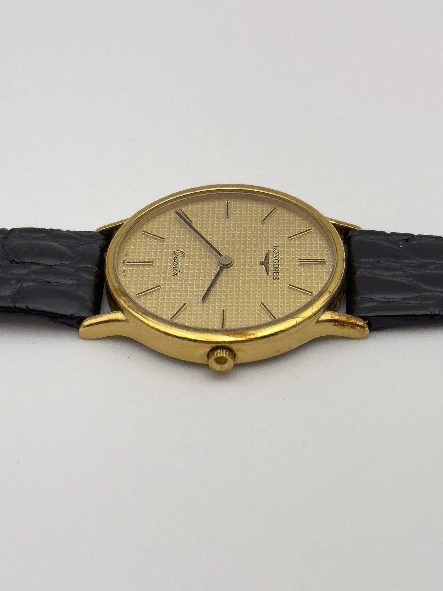 Longines - Clous de Paris Circle Gold - 1980s - Atelier Victor