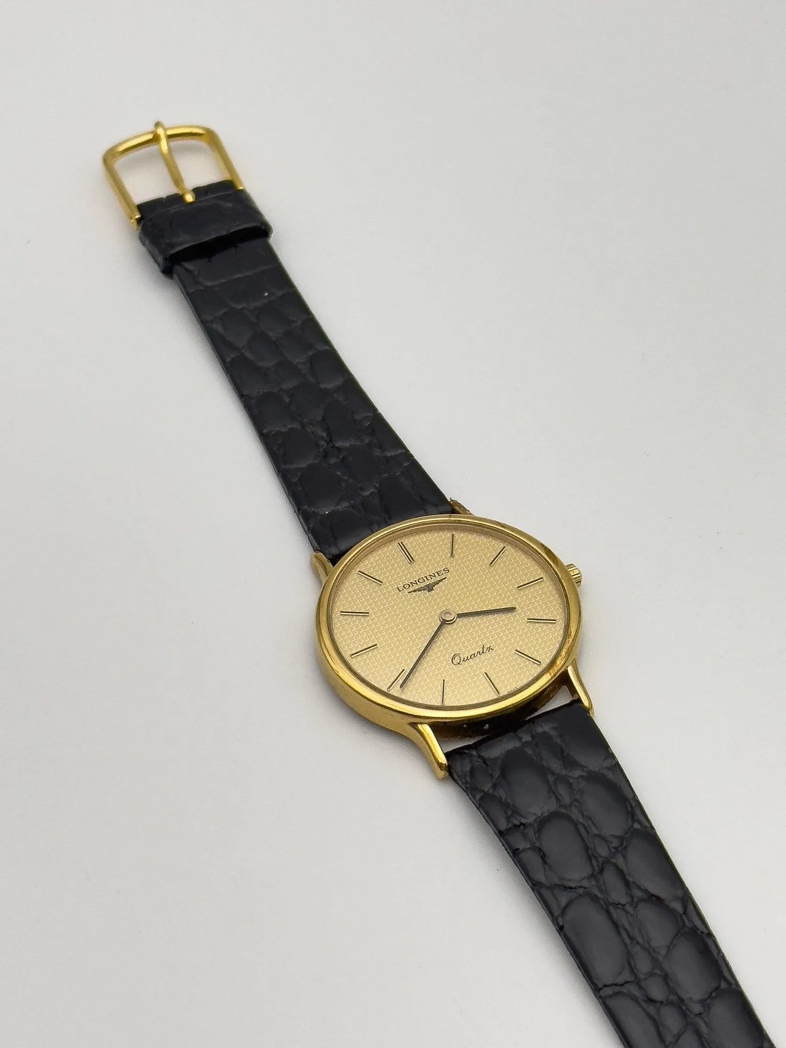 Longines - Clous de Paris Circle Gold - 1980s - Atelier Victor