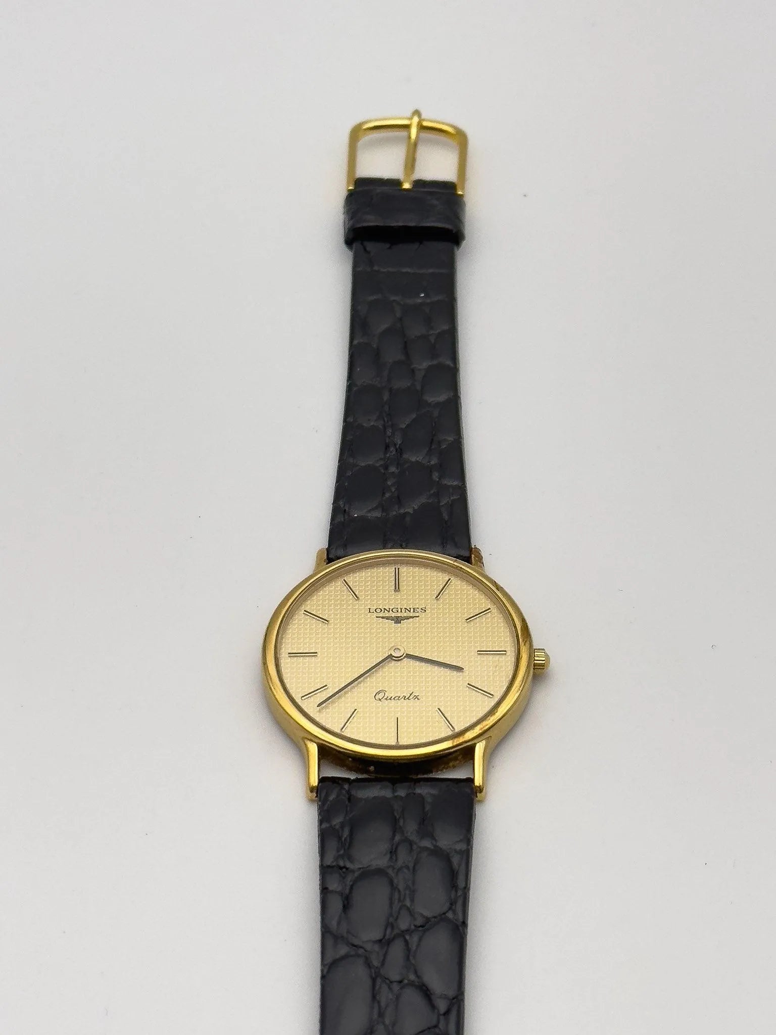 Longines - Clous de Paris Circle Gold - 1980s - Atelier Victor