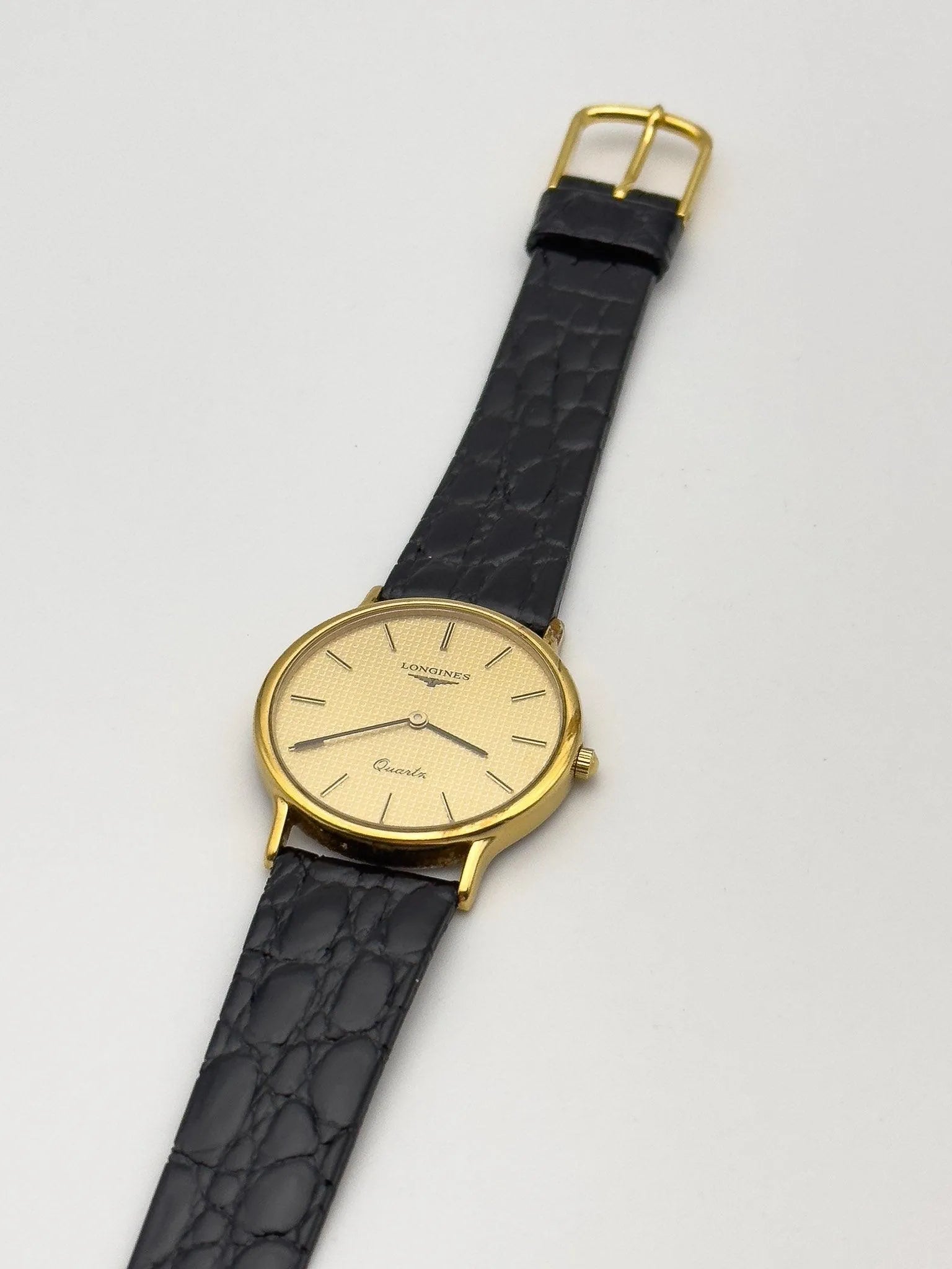 Longines - Clous de Paris Circle Gold - 1980s - Atelier Victor