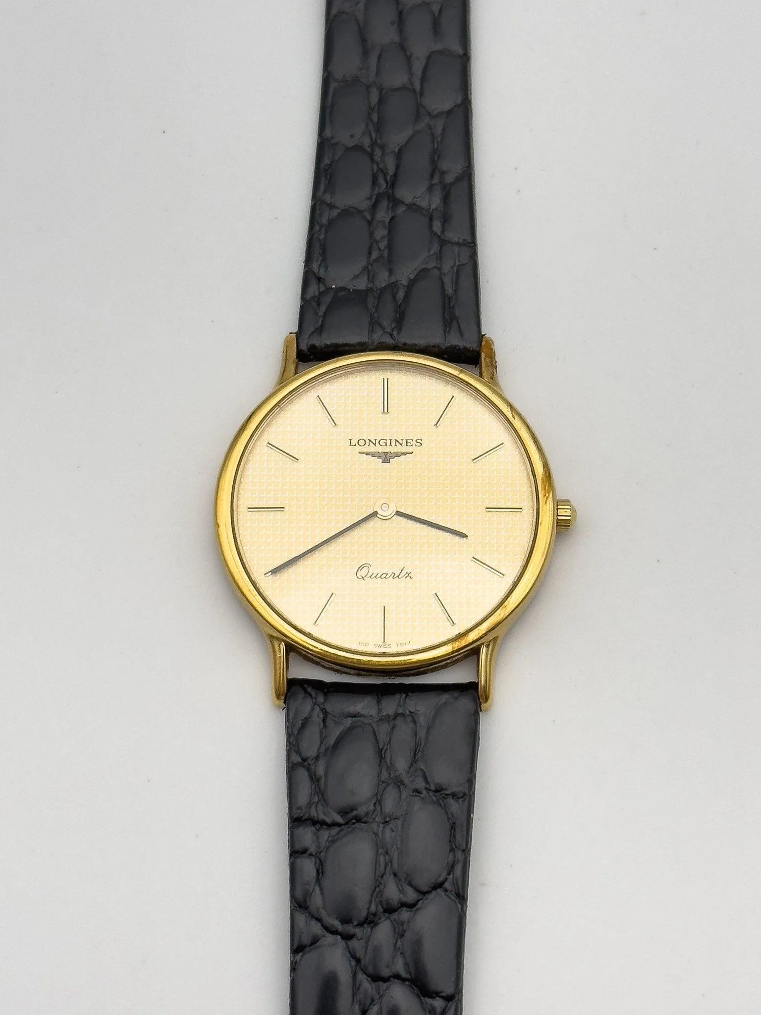 Longines - Clous de Paris Circle Gold - 1980s - Atelier Victor