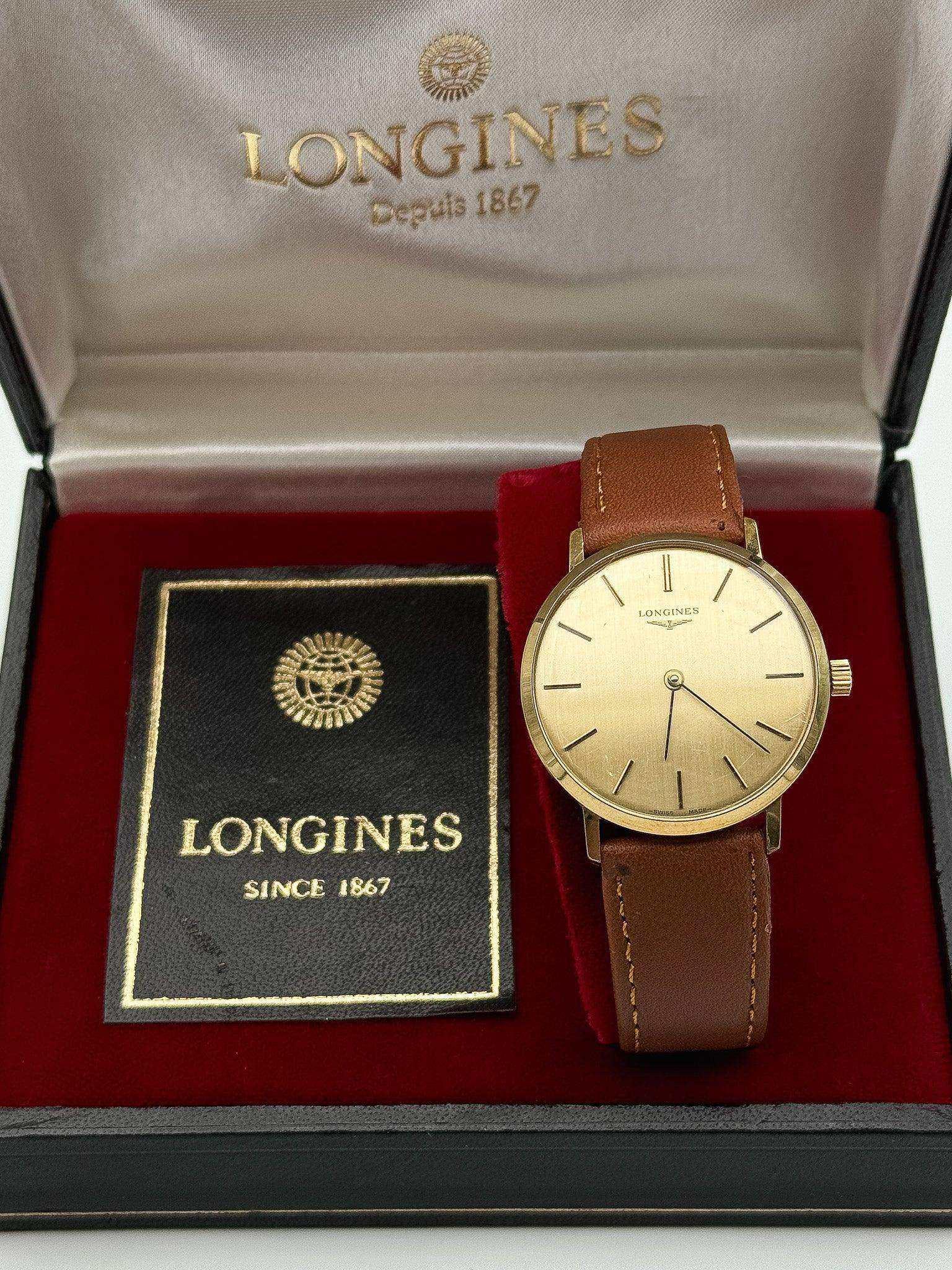 Longines - Dress Watch Linen Dial - BOX - 1976 - Atelier Victor