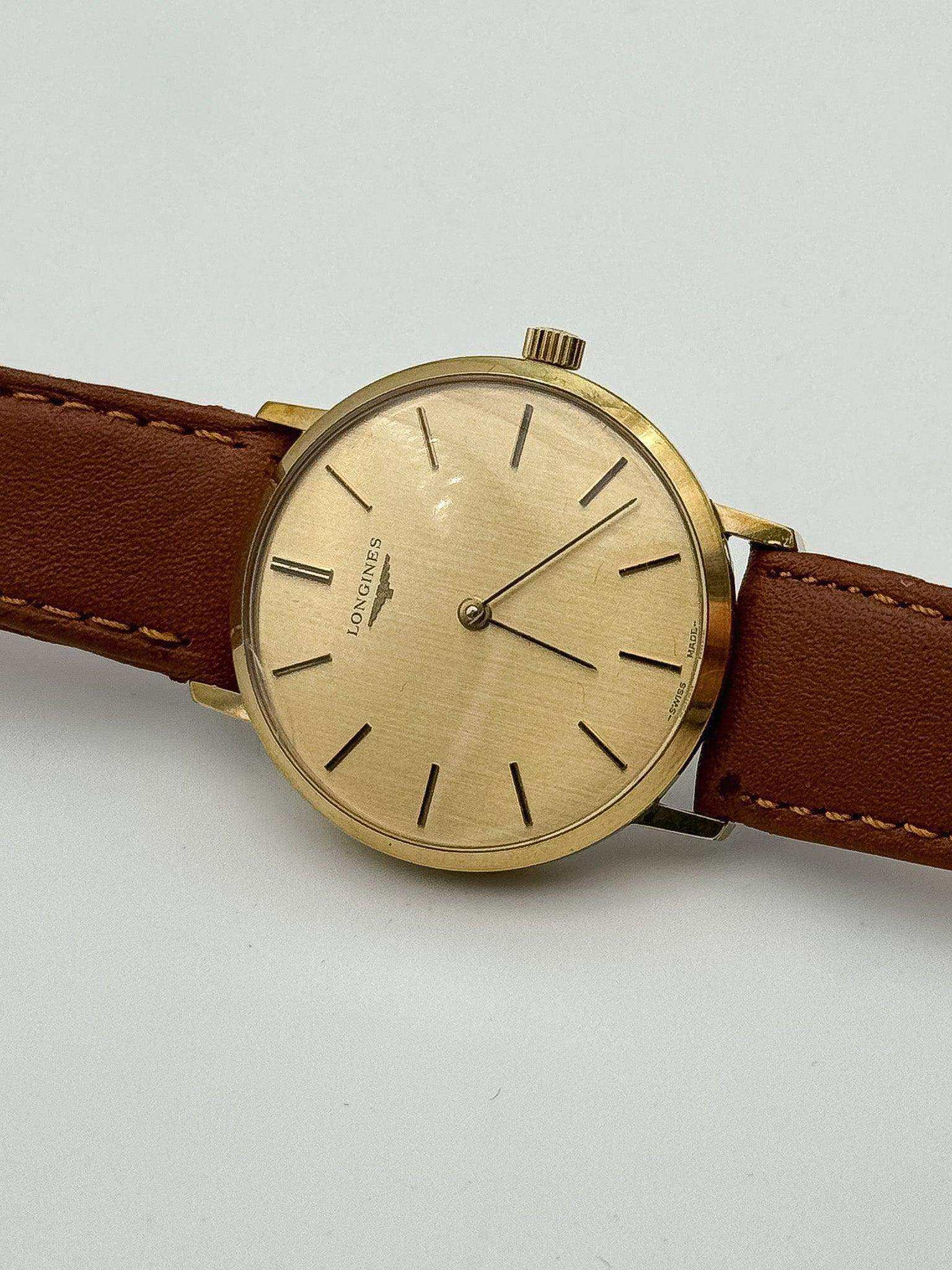 Longines - Dress Watch Linen Dial - BOX - 1976 - Atelier Victor