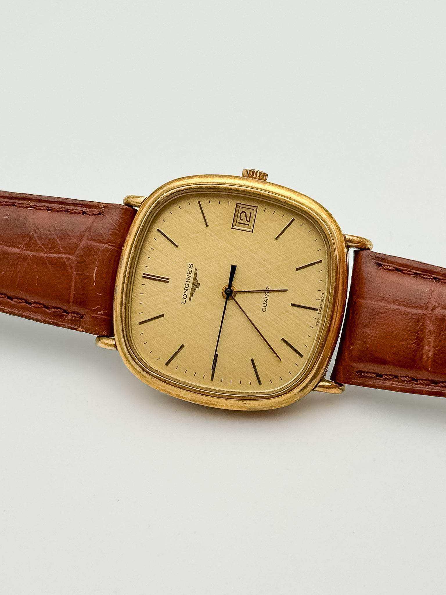 Longines - Linen Dial Square Date - 1979 - Atelier Victor
