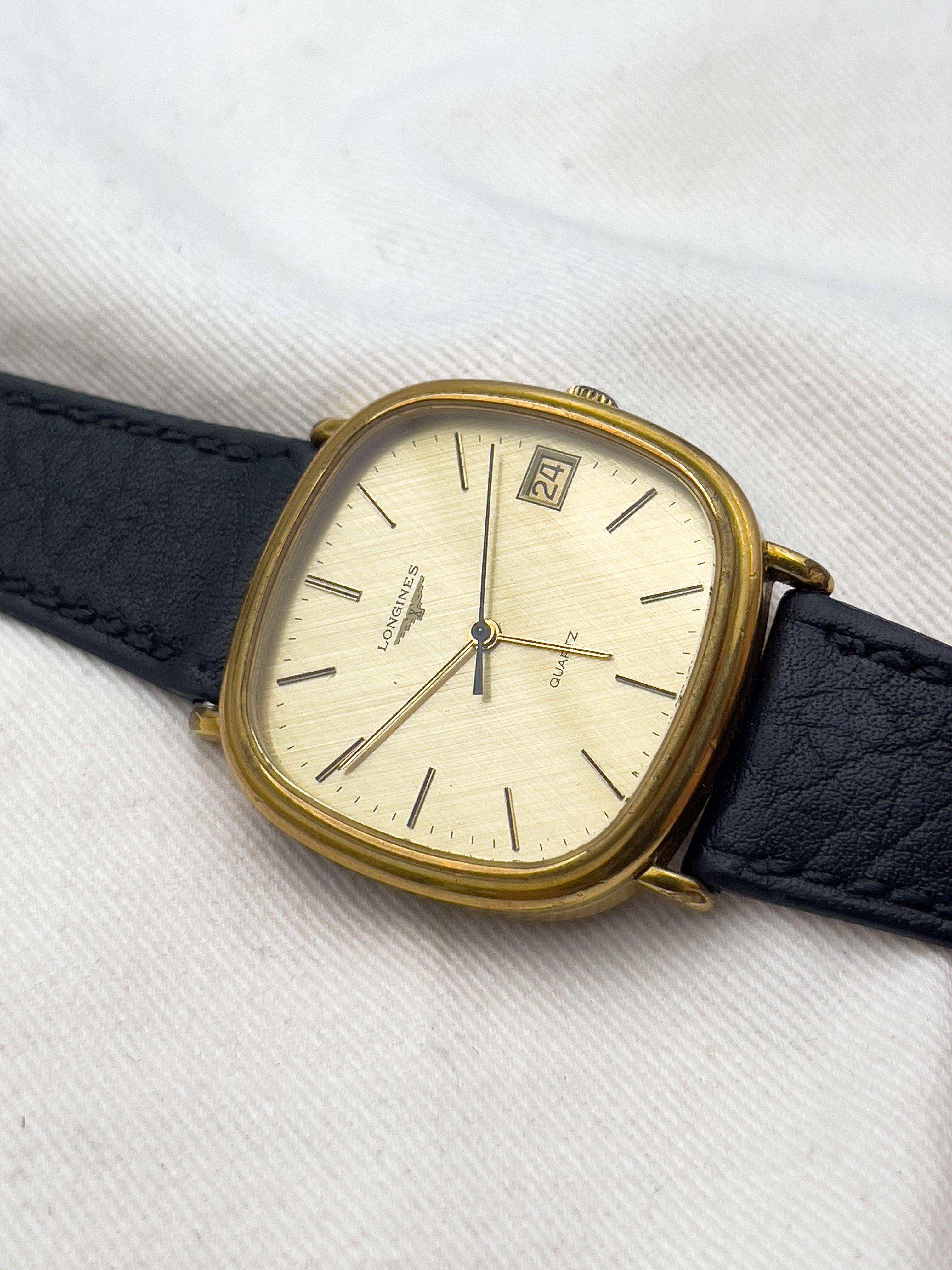 Longines - Linen Square - 1980's - Atelier Victor