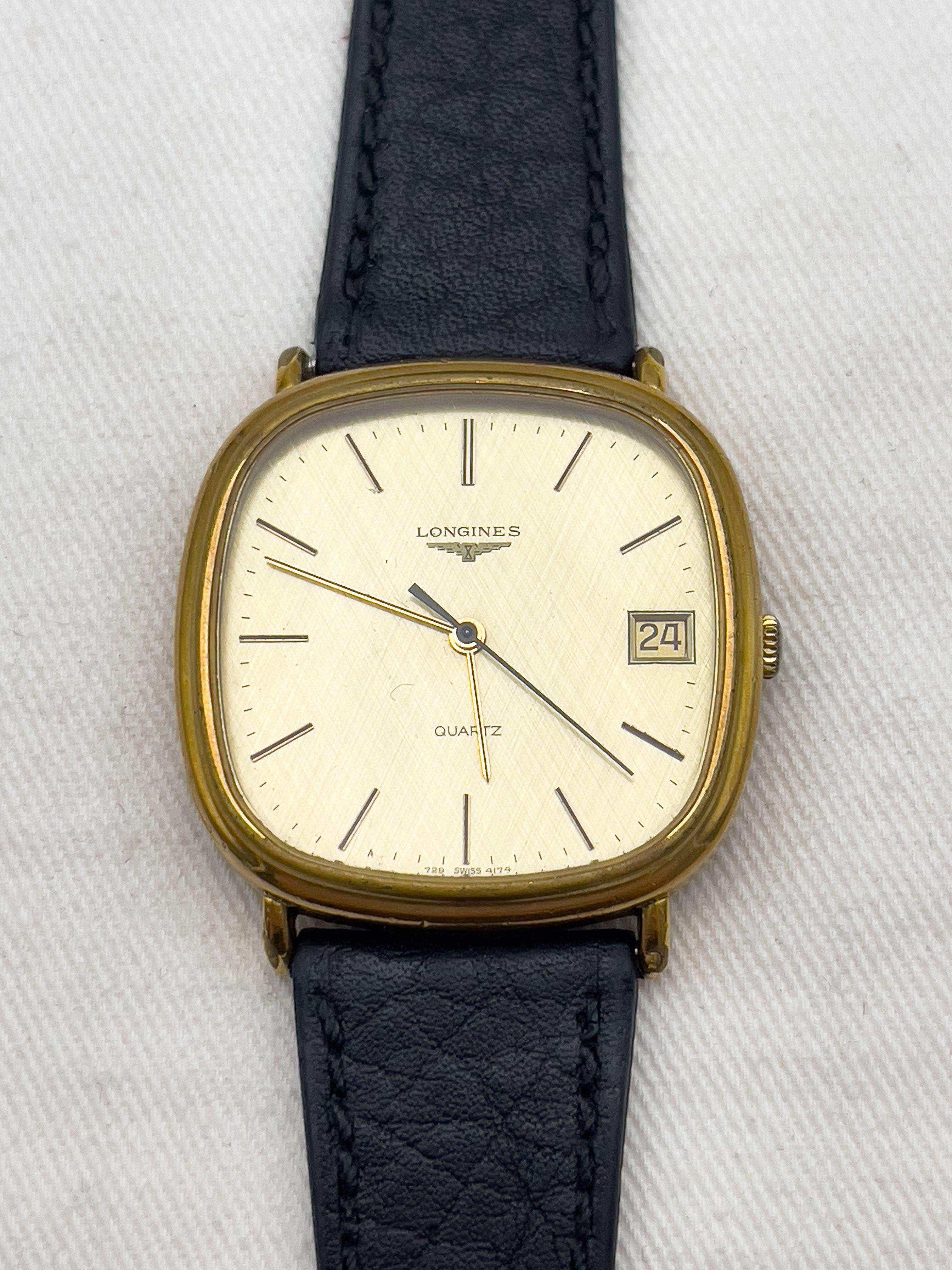 Longines - Linen Square - 1980's - Atelier Victor