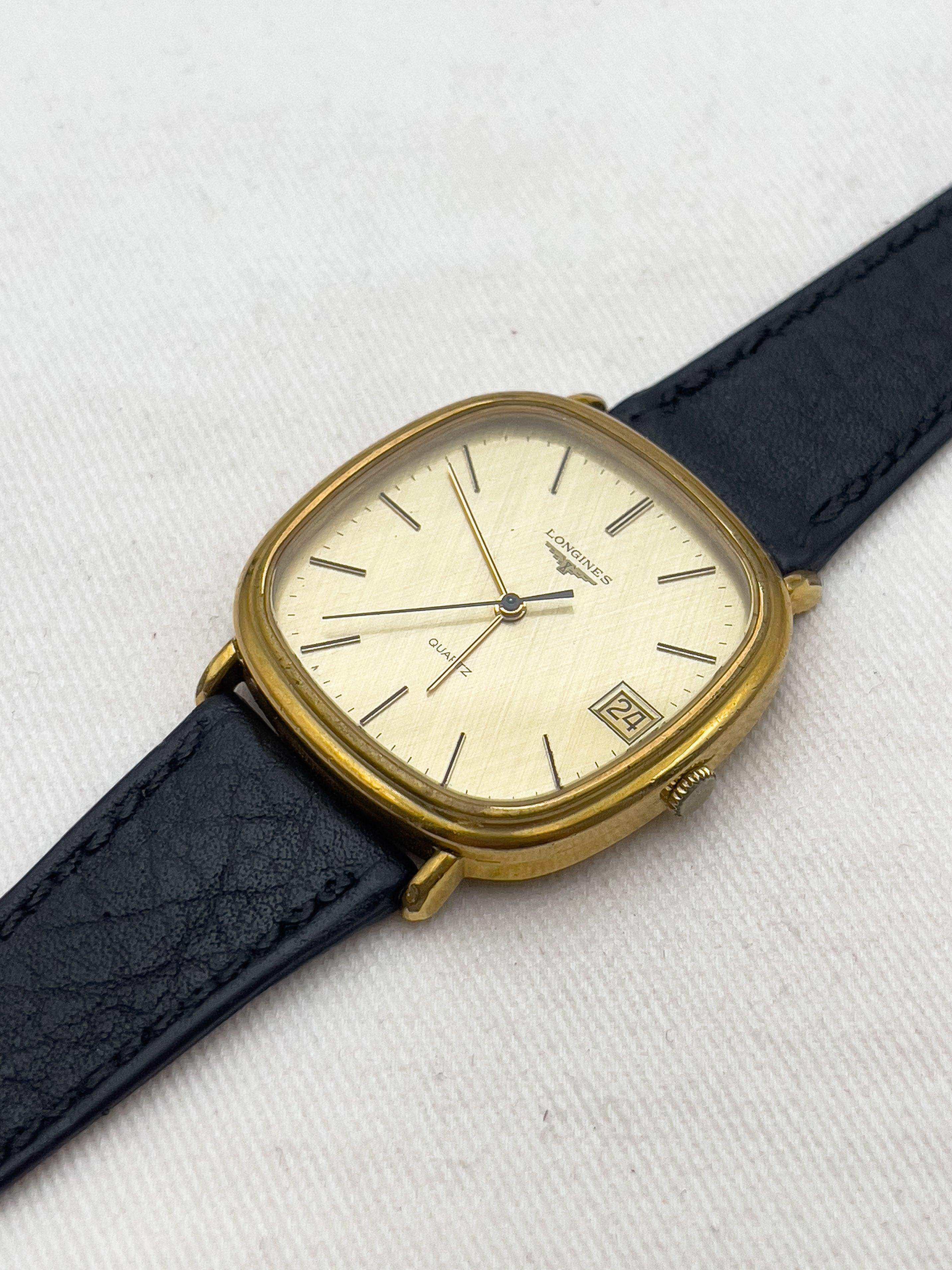 Longines - Linen Square - 1980's - Atelier Victor