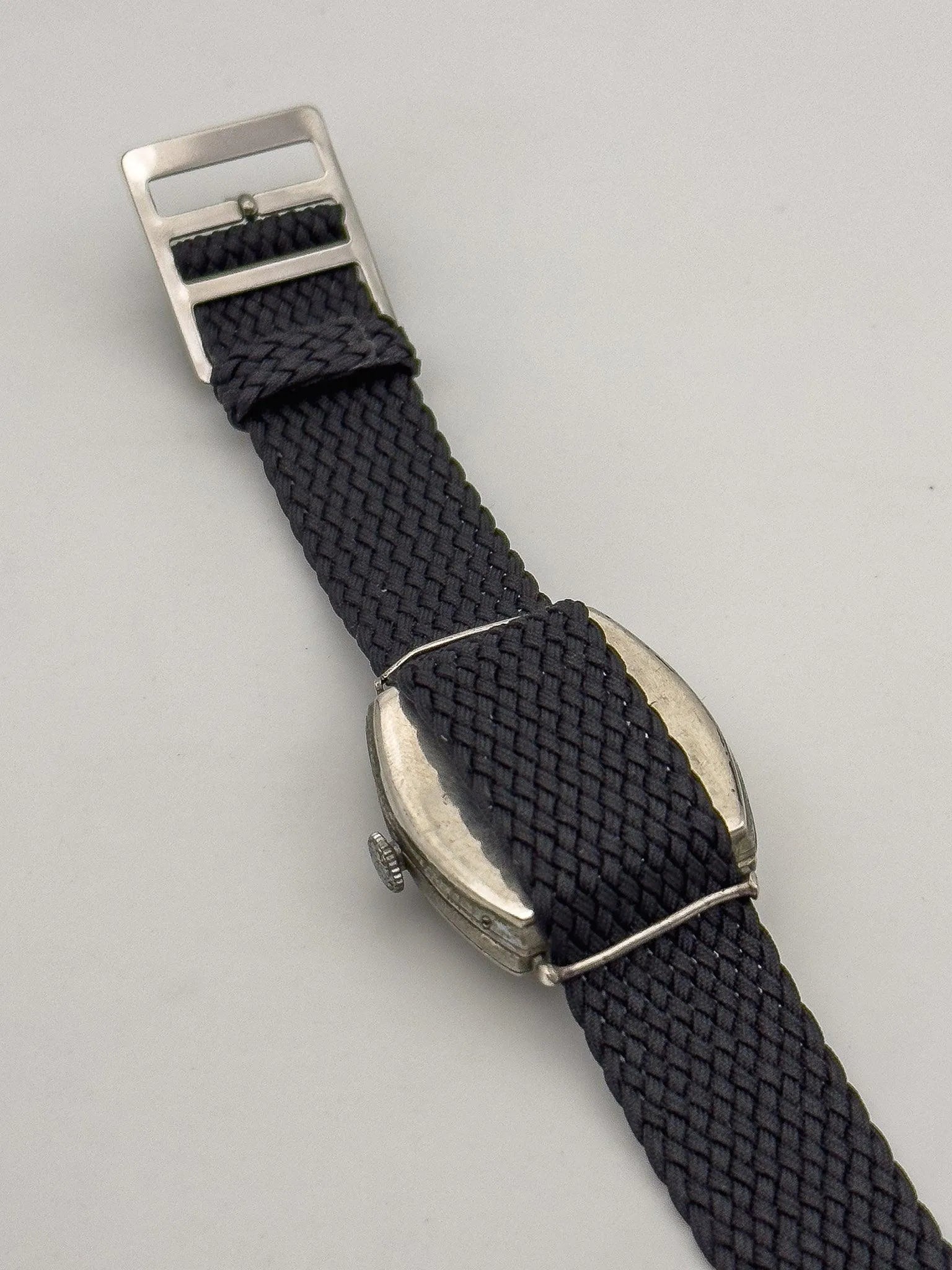 Longines - Military Tonneau Enamel Dial - 1913 - Atelier Victor