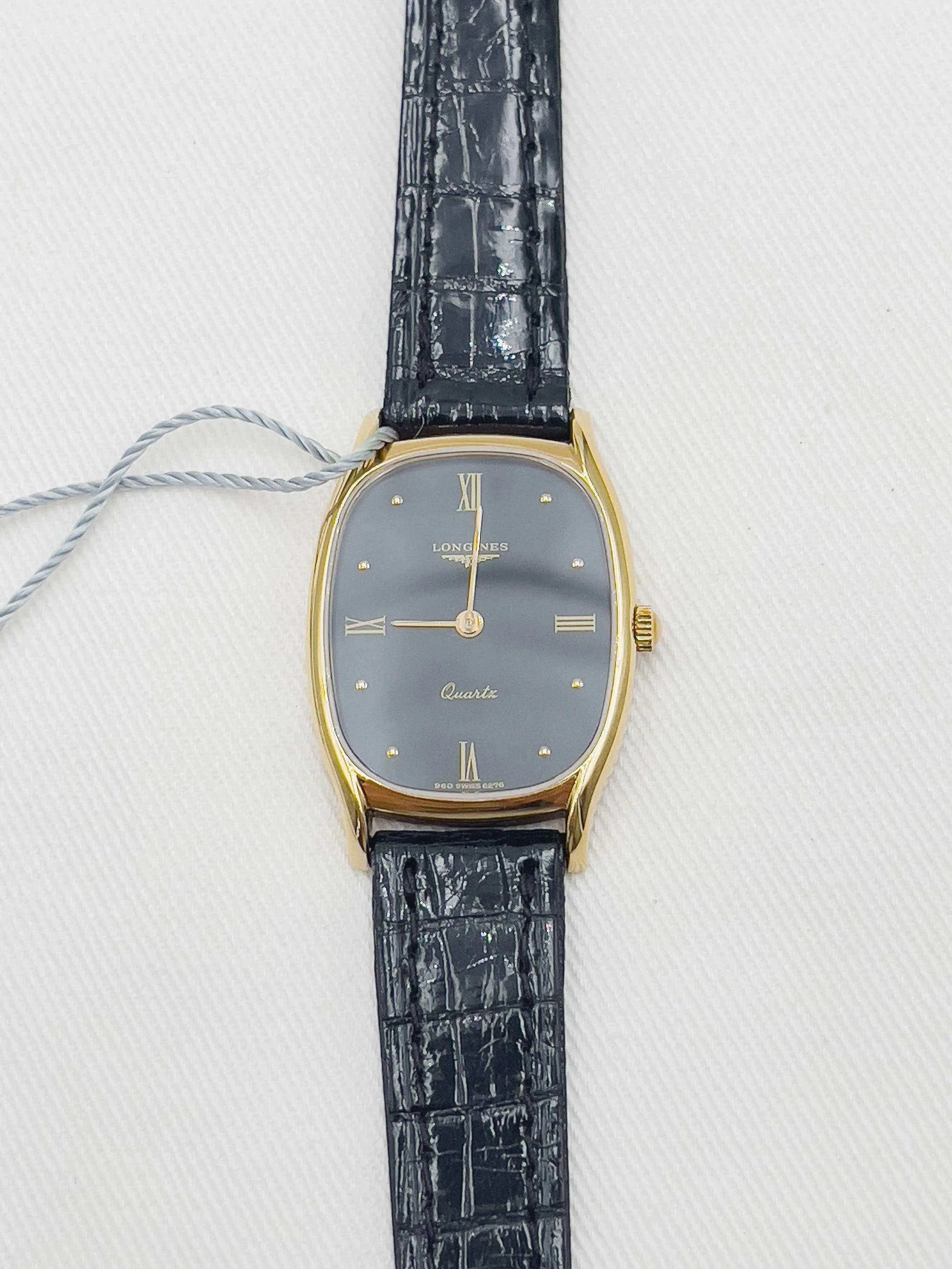 Longines - Onyx Dress Watch NOS w/ box - 1985 - Atelier Victor