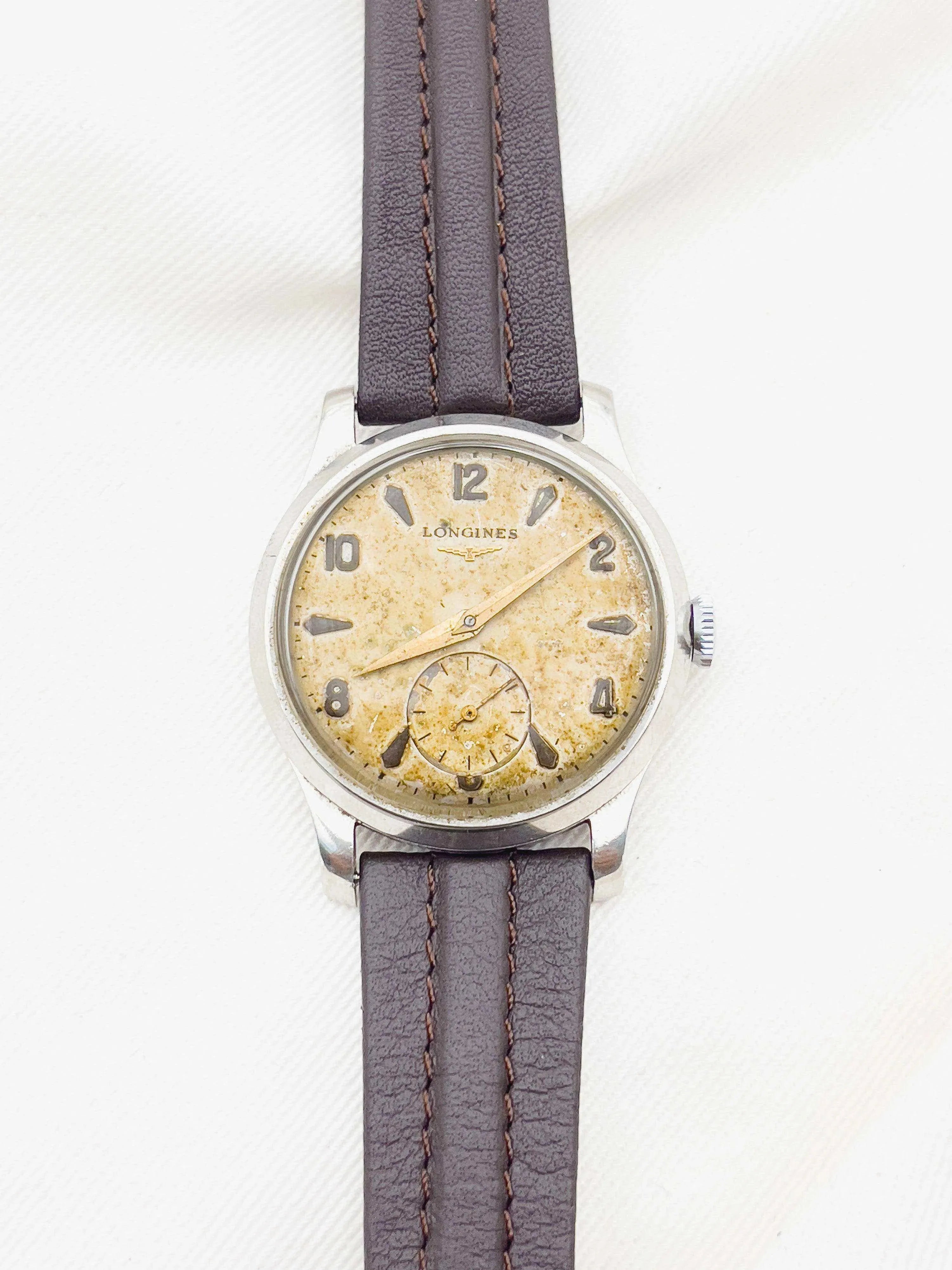 Longines - Patiné Petite Seconde - 1956 - Atelier Victor