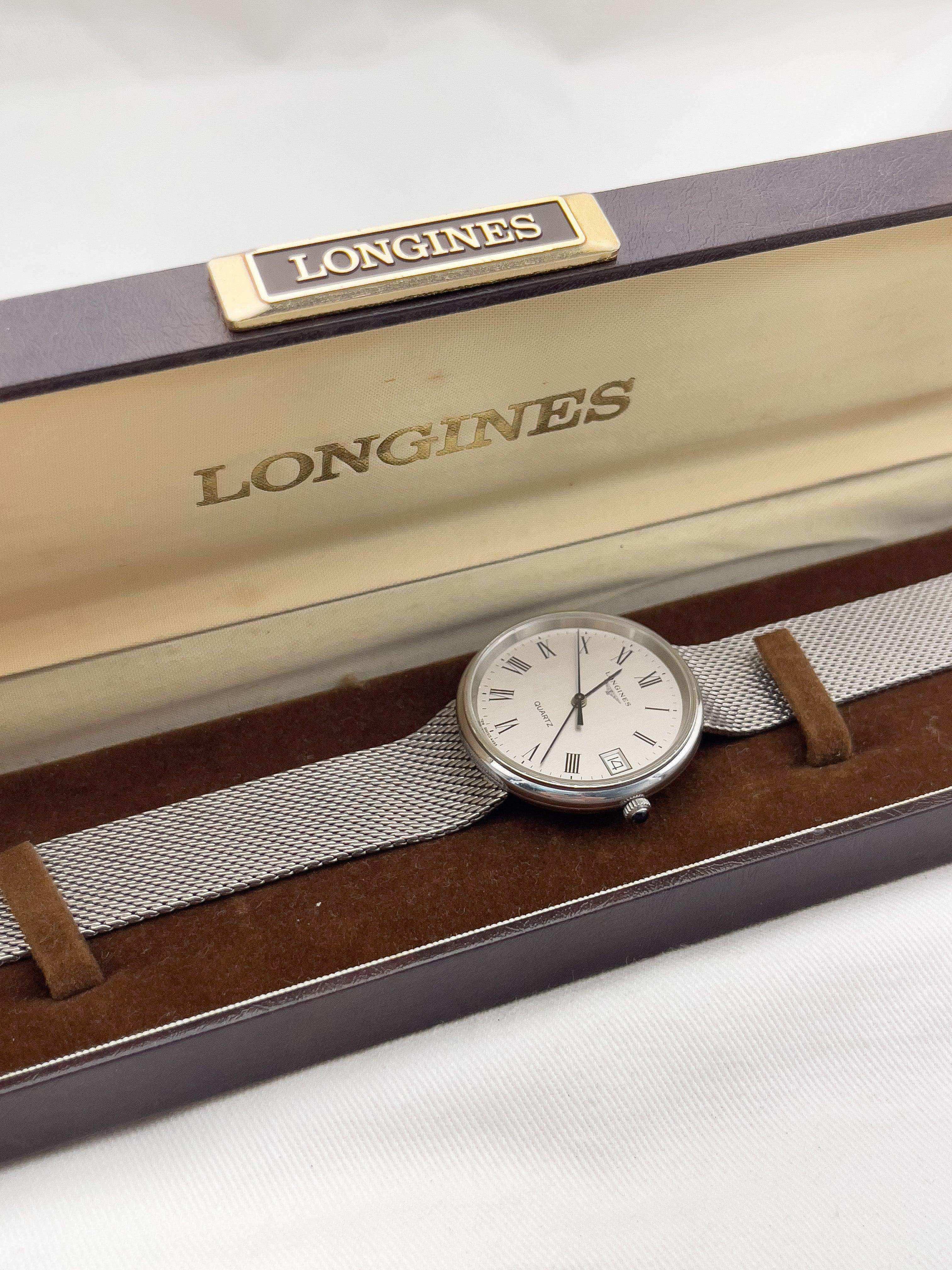 Longines - Romain Full Steel Milanaise - BOX - 1970's - Atelier Victor