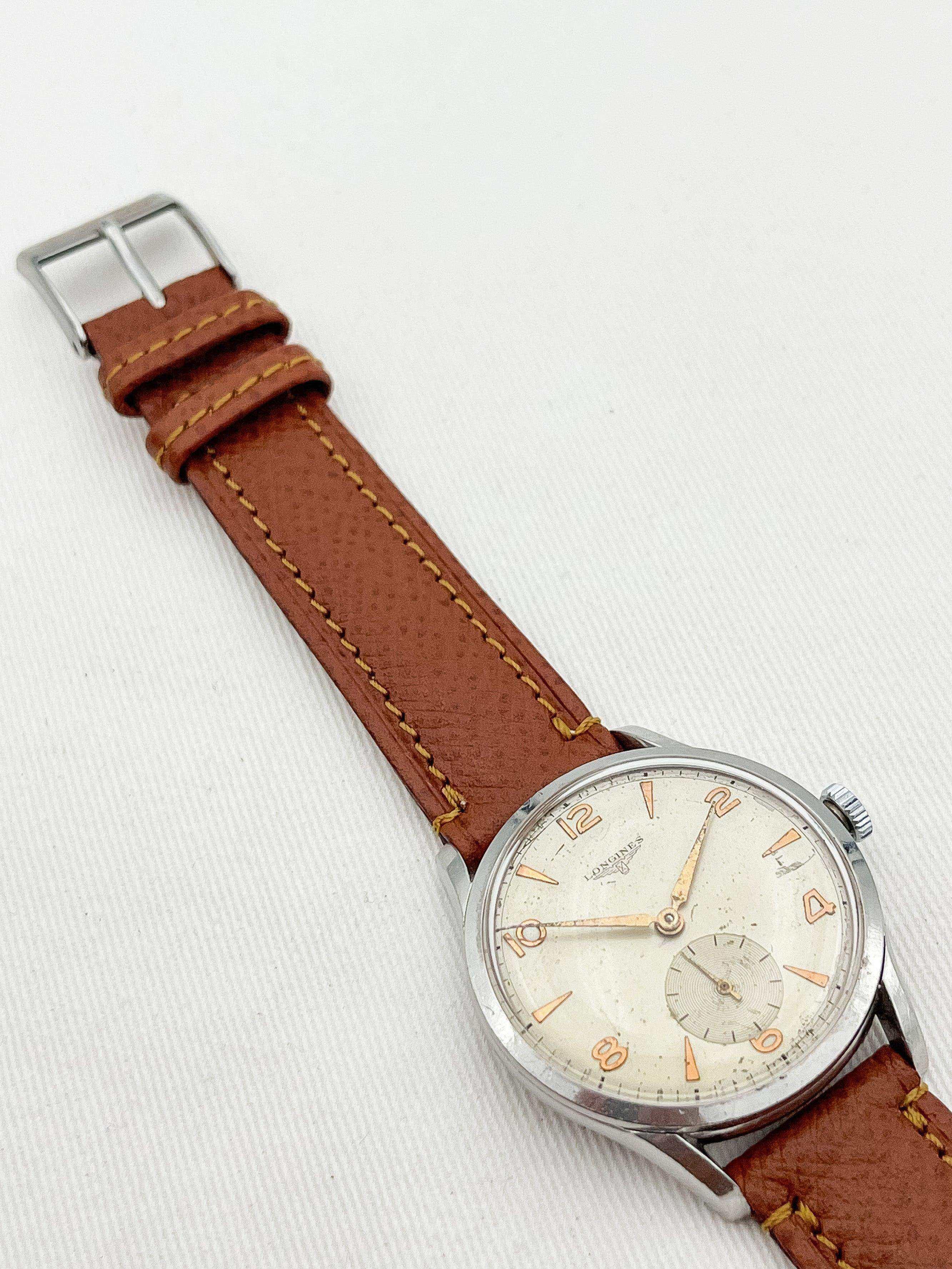 Longines - Rose Gold Index Petite Seconde - 1948 - Atelier Victor