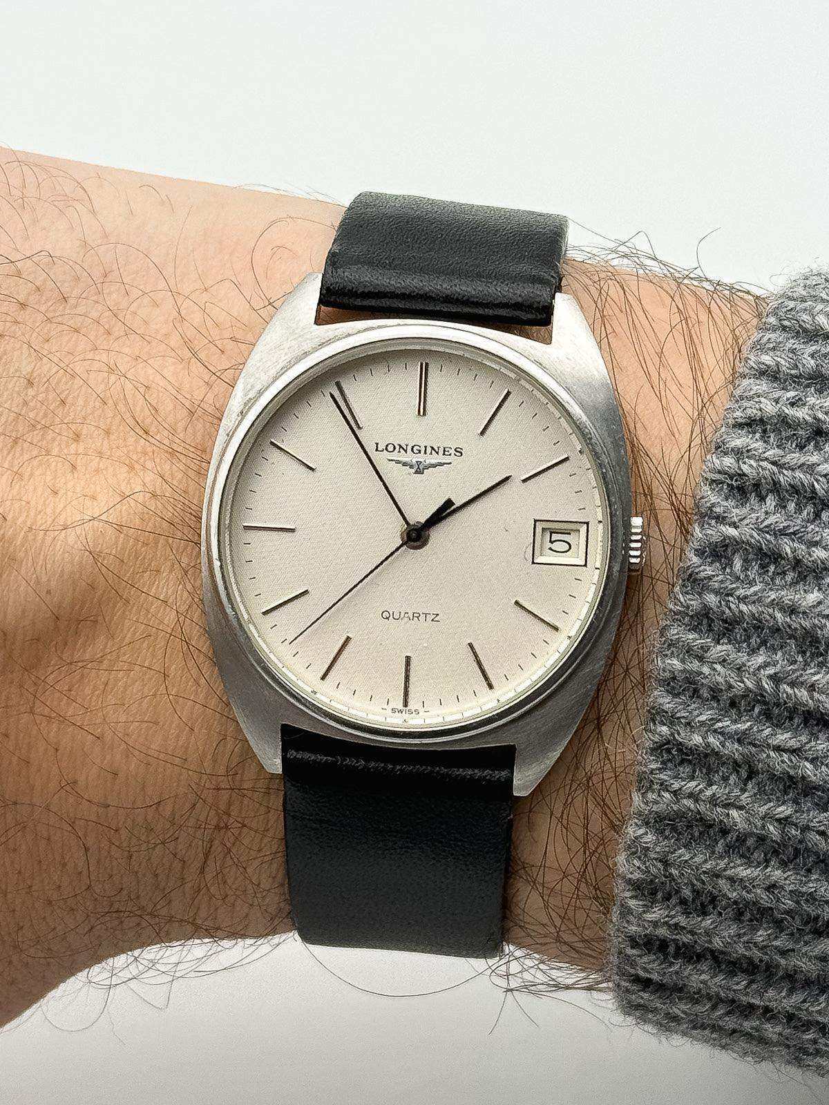 Longines - Silver Linen Dial - 1978 - Atelier Victor