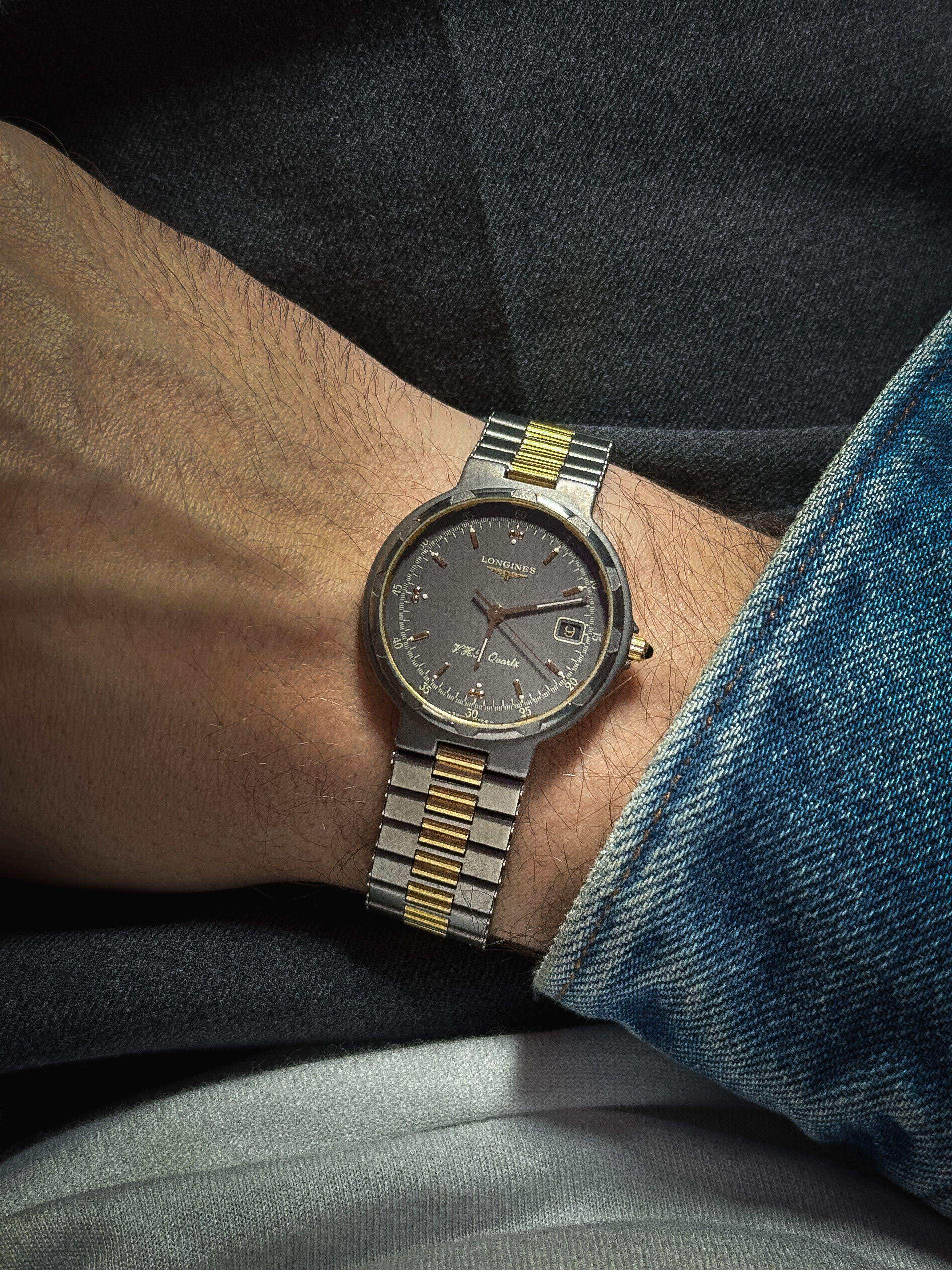 Longines - Titanium Conquest XL + BOX - 1980's - Atelier Victor