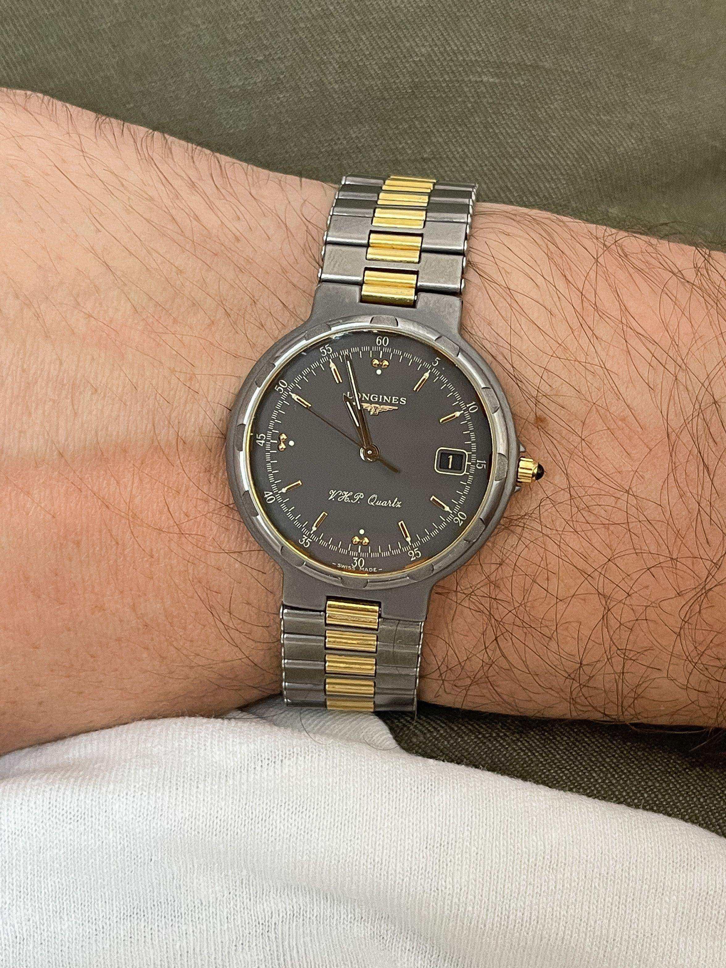 Longines - Titanium Conquest XL + BOX - 1980's - Atelier Victor