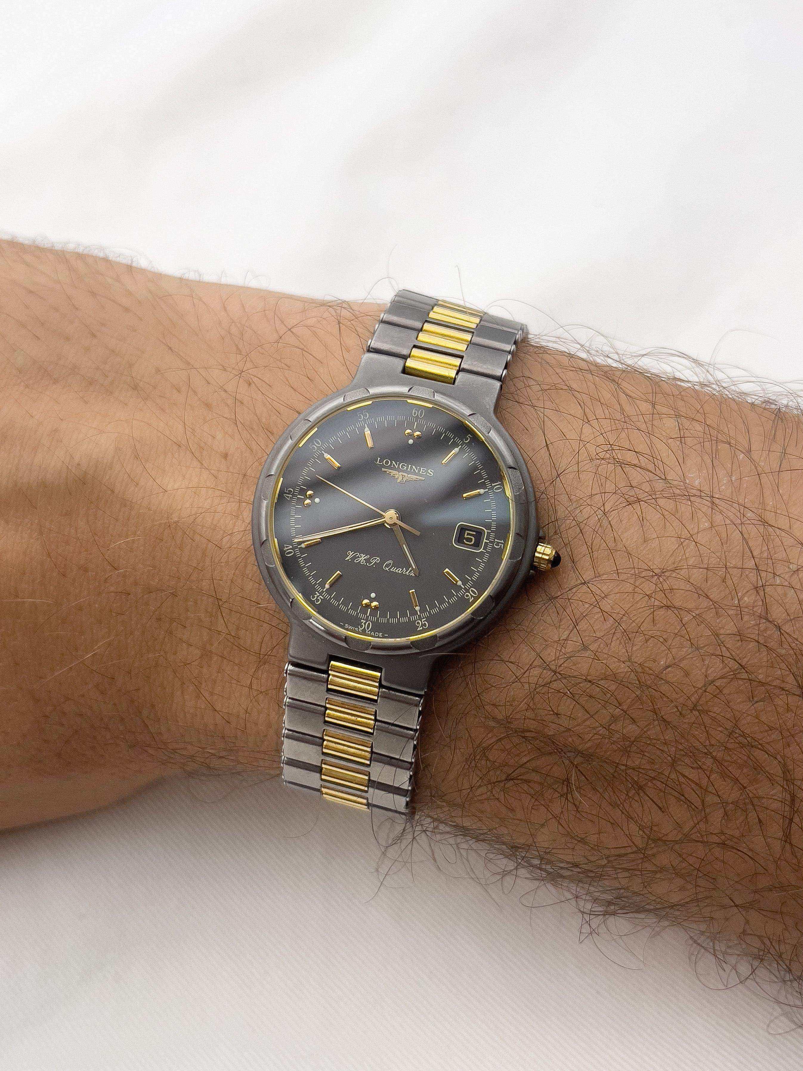 Longines - Titanium Conquest XL + BOX - 1980's - Atelier Victor