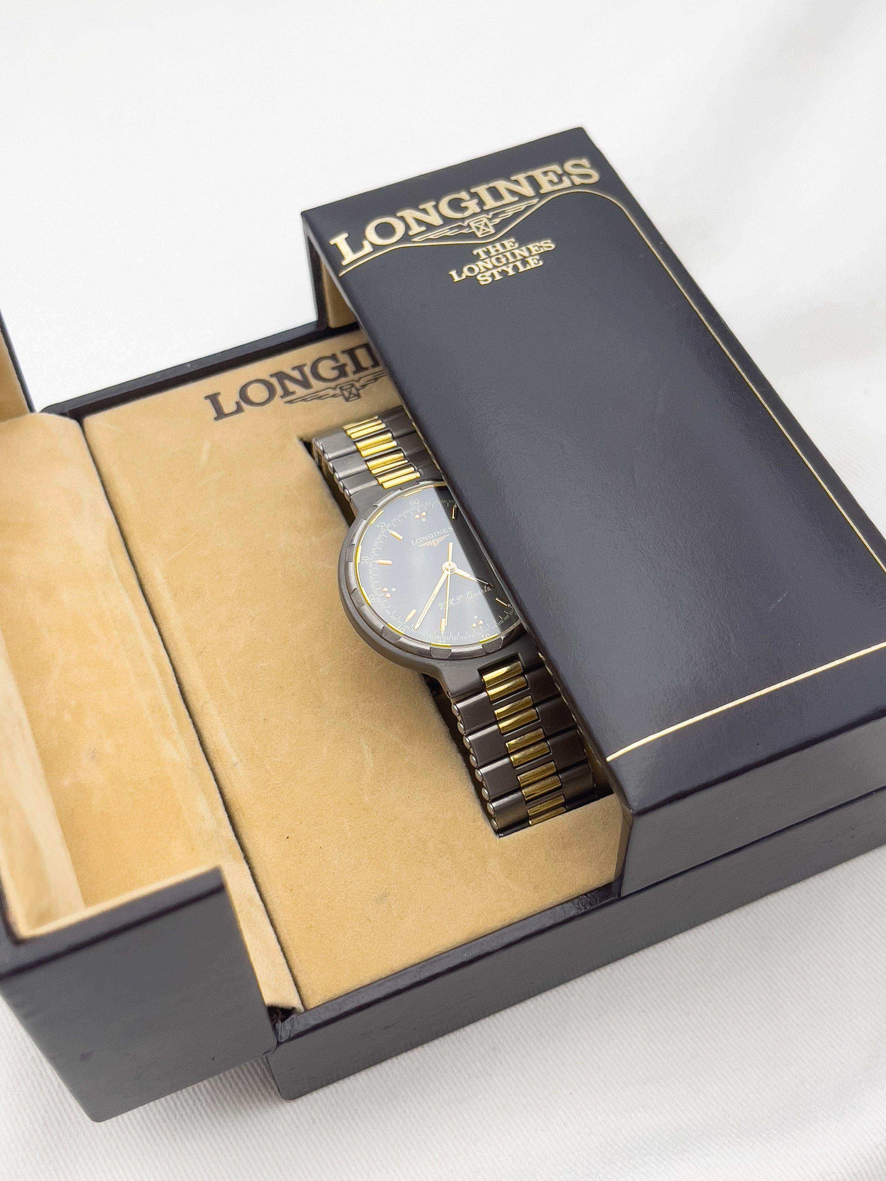 Longines - Titanium Conquest XL + BOX - 1980's - Atelier Victor