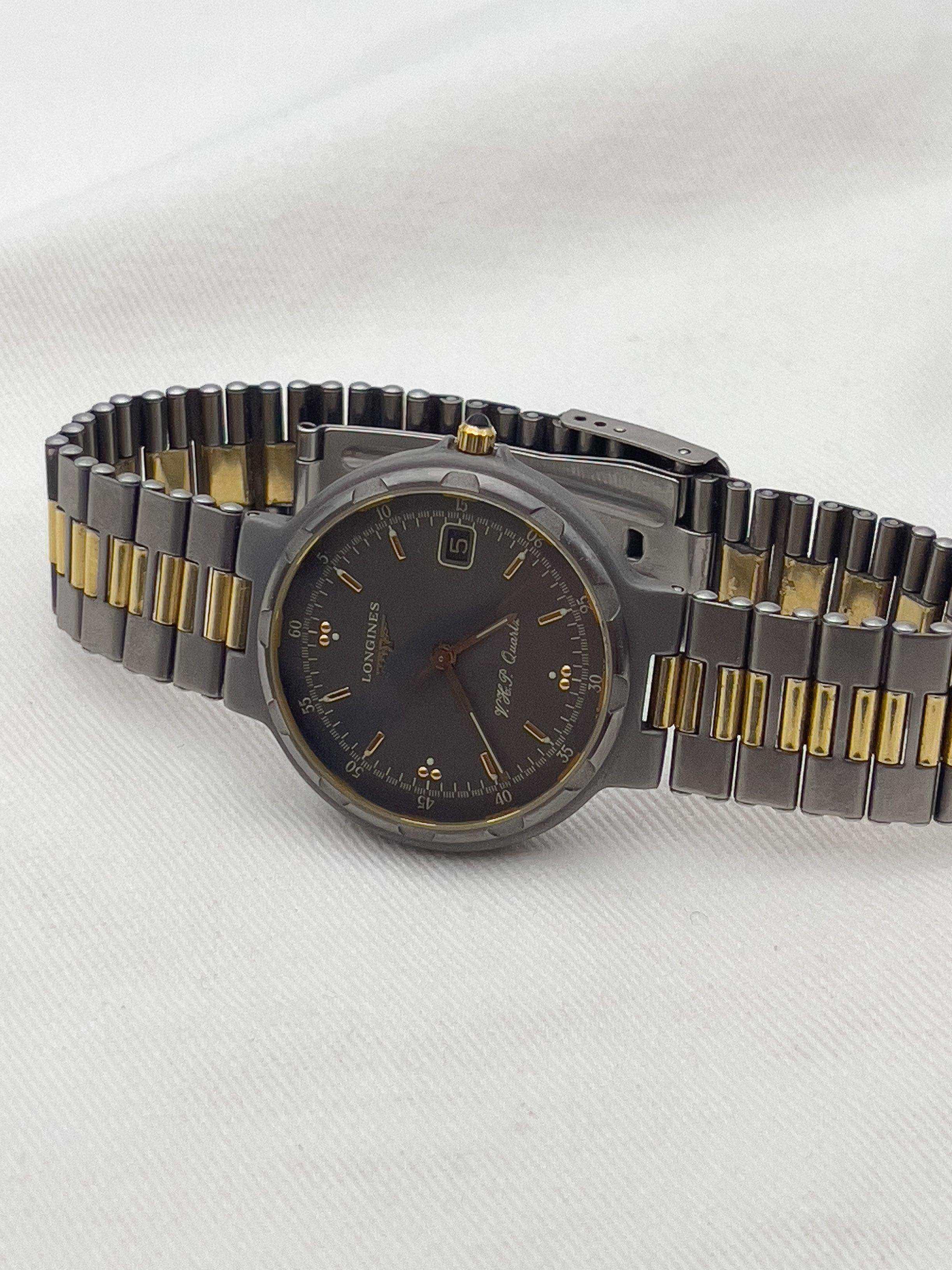 Longines - Titanium Conquest XL + BOX - 1980's - Atelier Victor