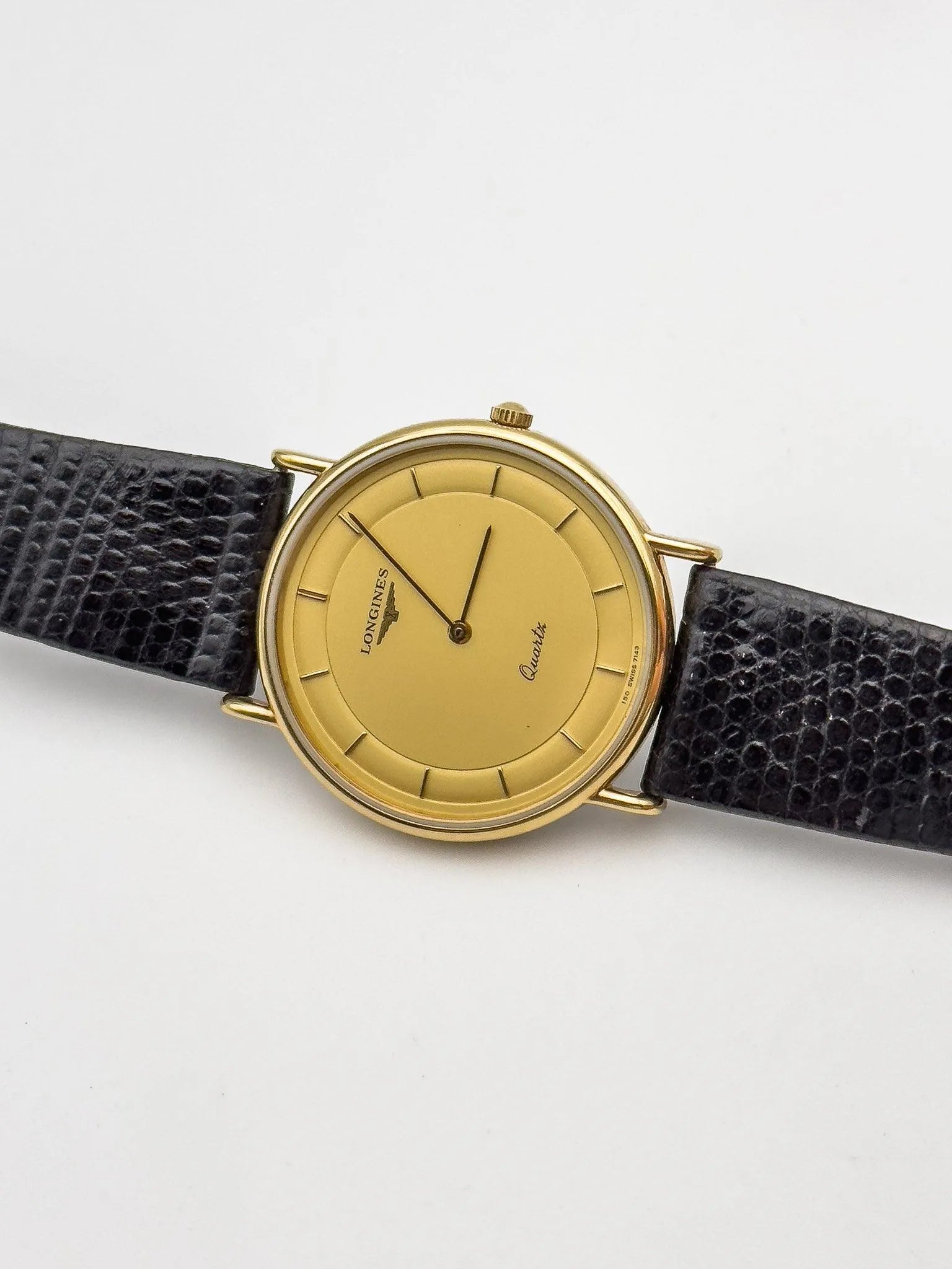 Longines - Ultra Thin Gold Full Original - 1980s - Atelier Victor