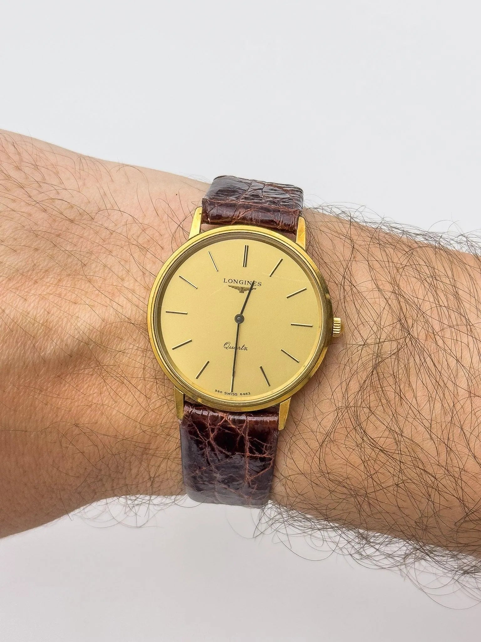 Longines - Ultra Thin Gold Quartz - 1980s - Atelier Victor