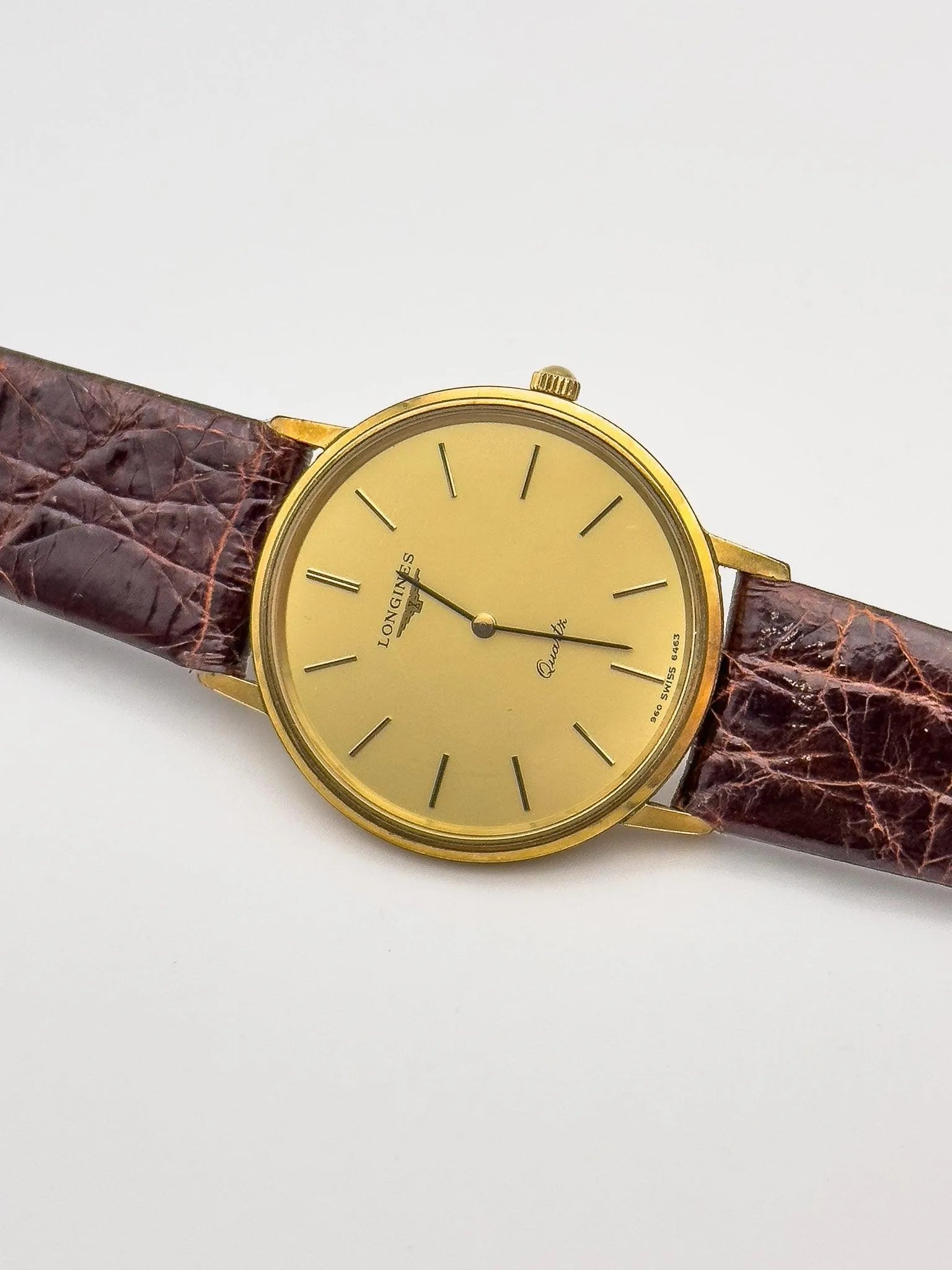 Longines - Ultra Thin Gold Quartz - 1980s - Atelier Victor