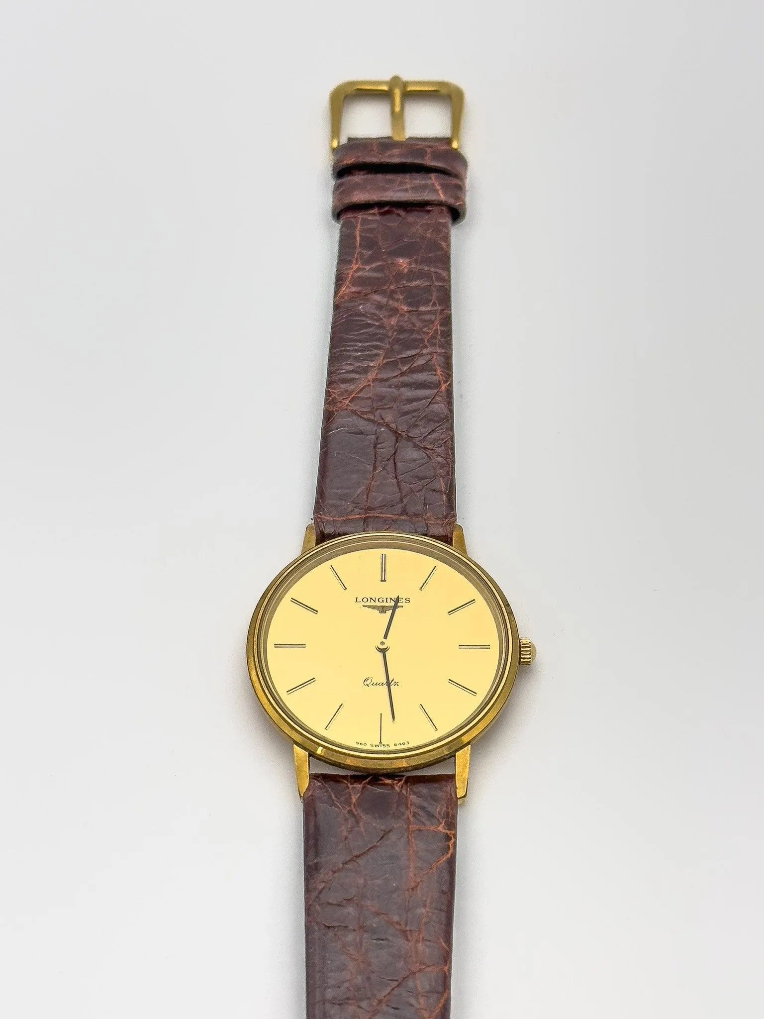 Longines - Ultra Thin Gold Quartz - 1980s - Atelier Victor