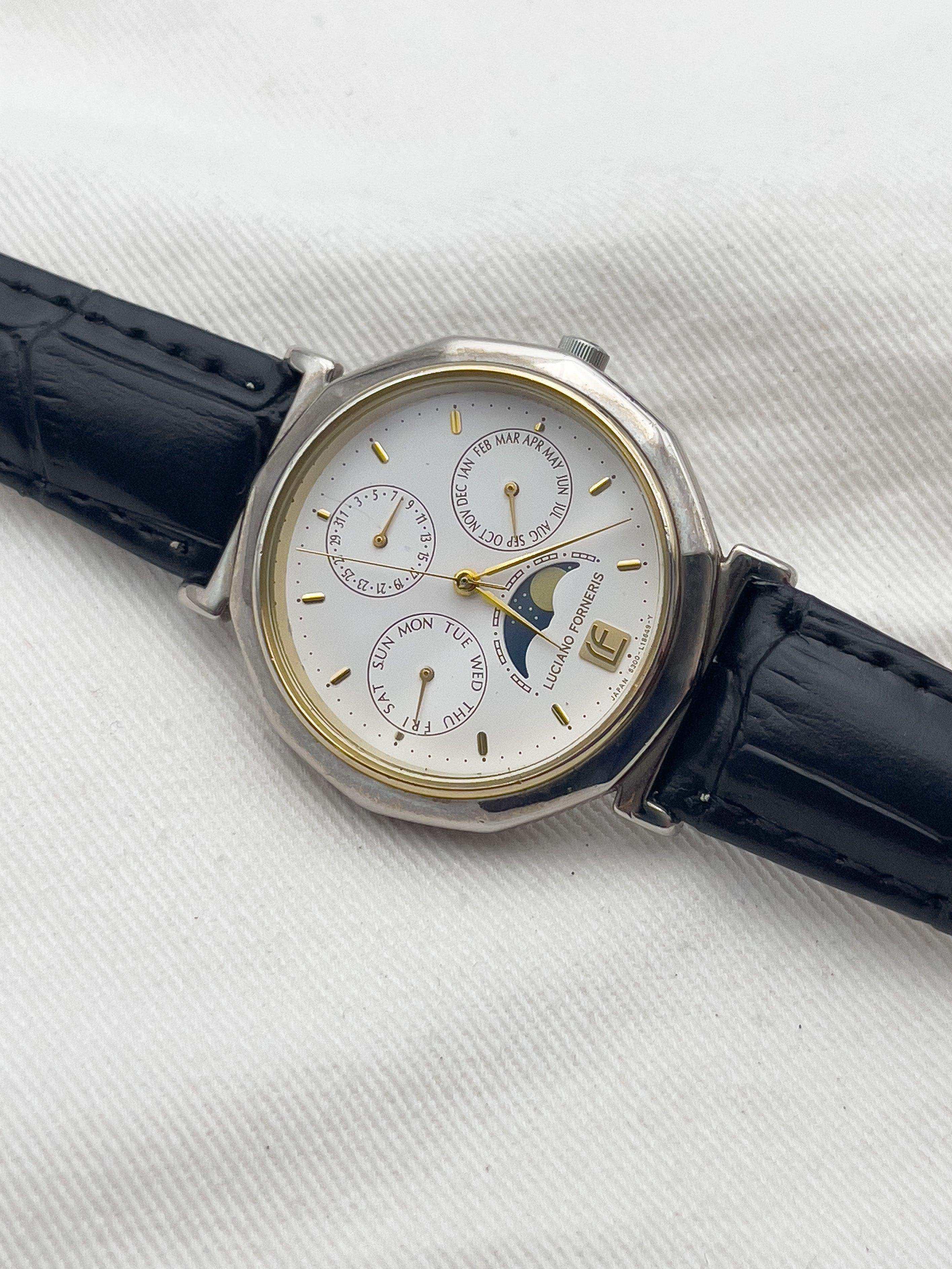 Luciano Forneris par Citizen - Moonphase Triple Calandar - 1980’s - Atelier Victor