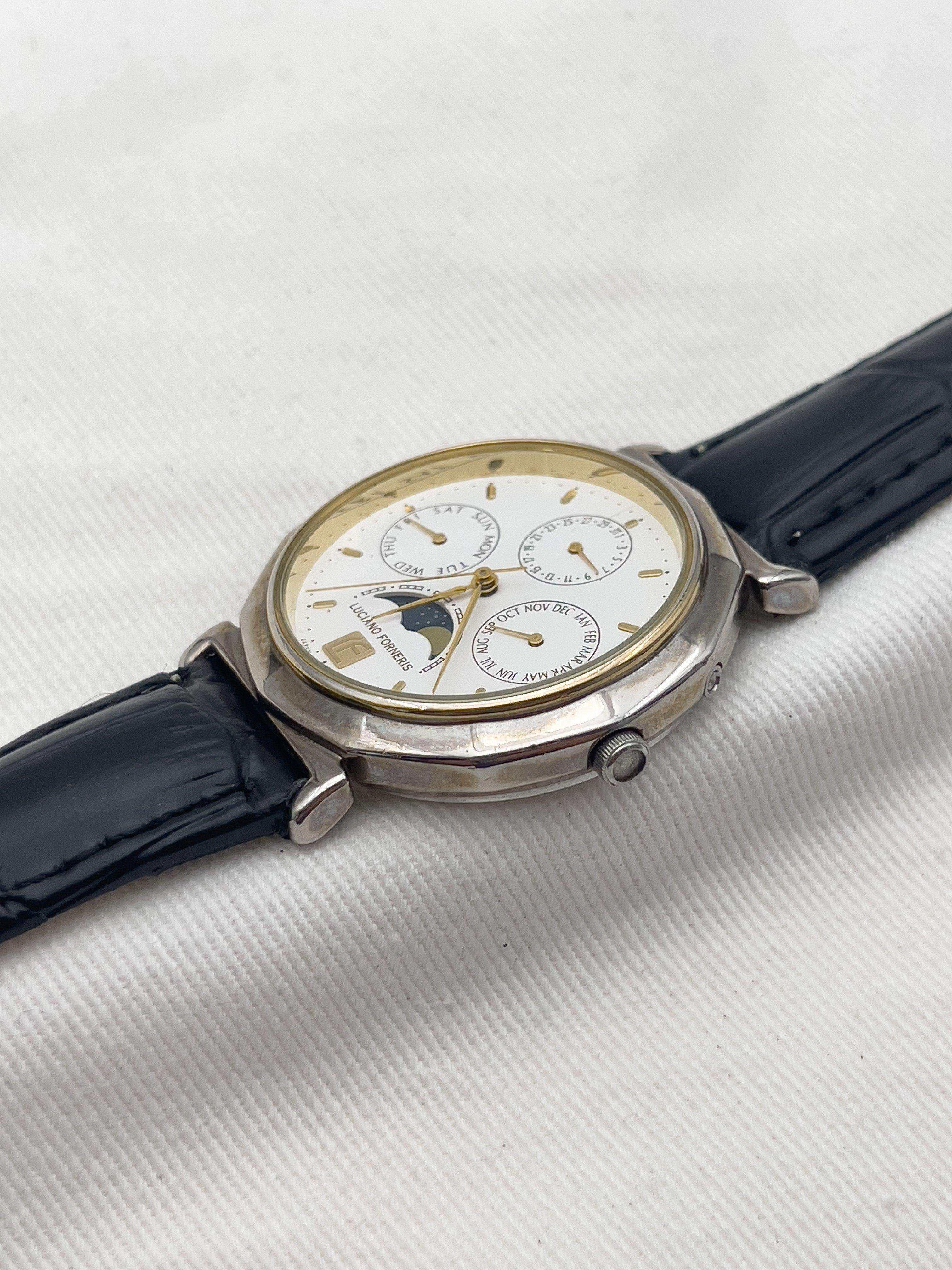 Luciano Forneris par Citizen - Moonphase Triple Calandar - 1980’s - Atelier Victor