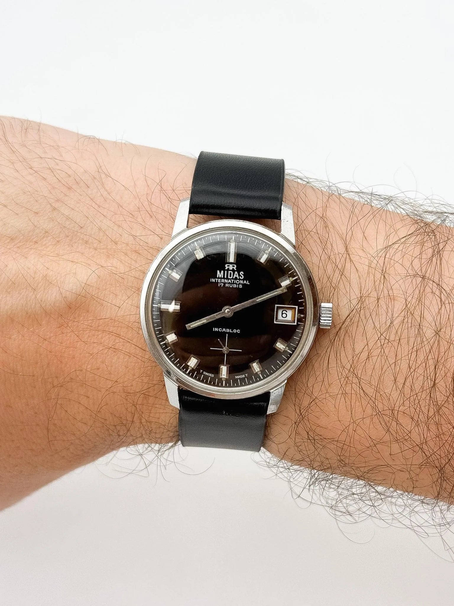 Midas - Black Sub-Seconds - 1970s - Atelier Victor