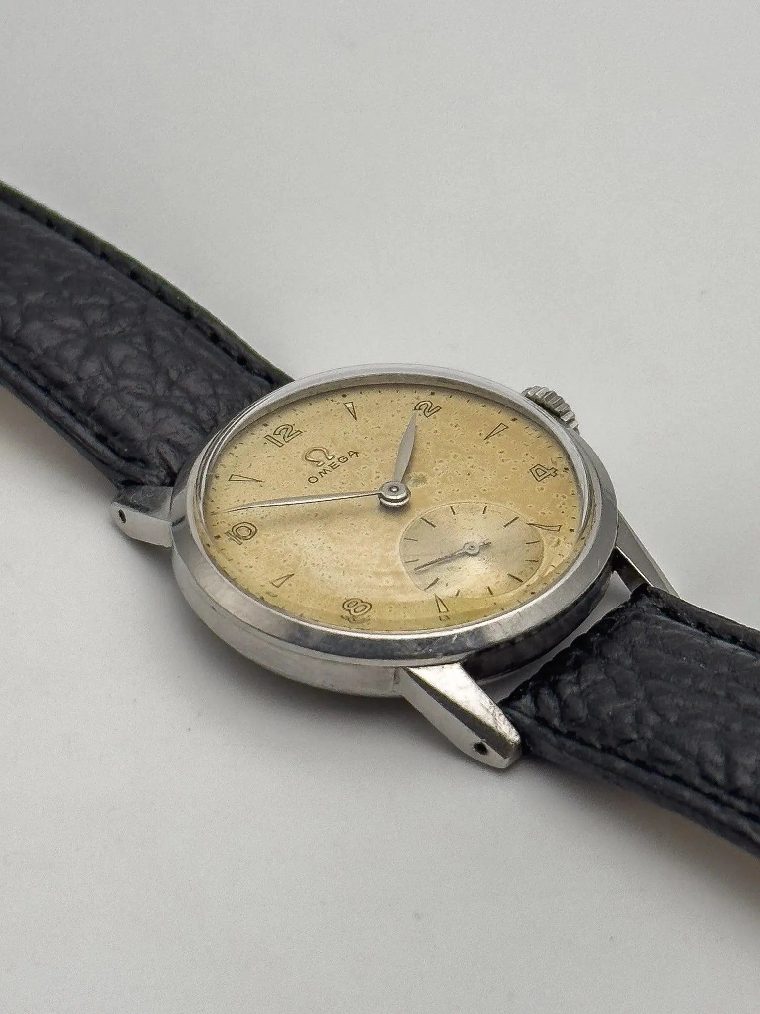 Omega - Calatrava Cream Patina - 1947 - Atelier Victor