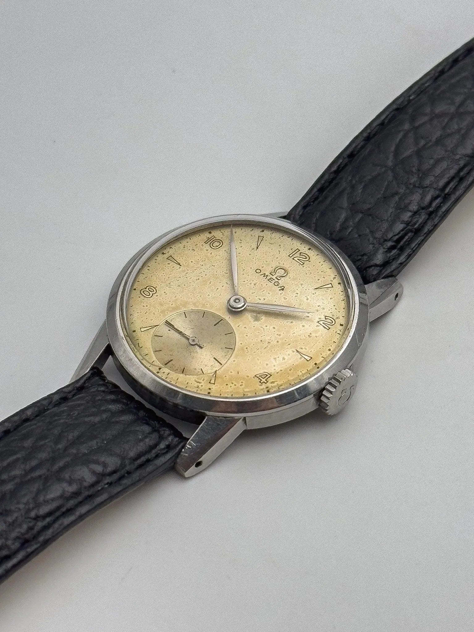 Omega - Calatrava Cream Patina - 1947 - Atelier Victor