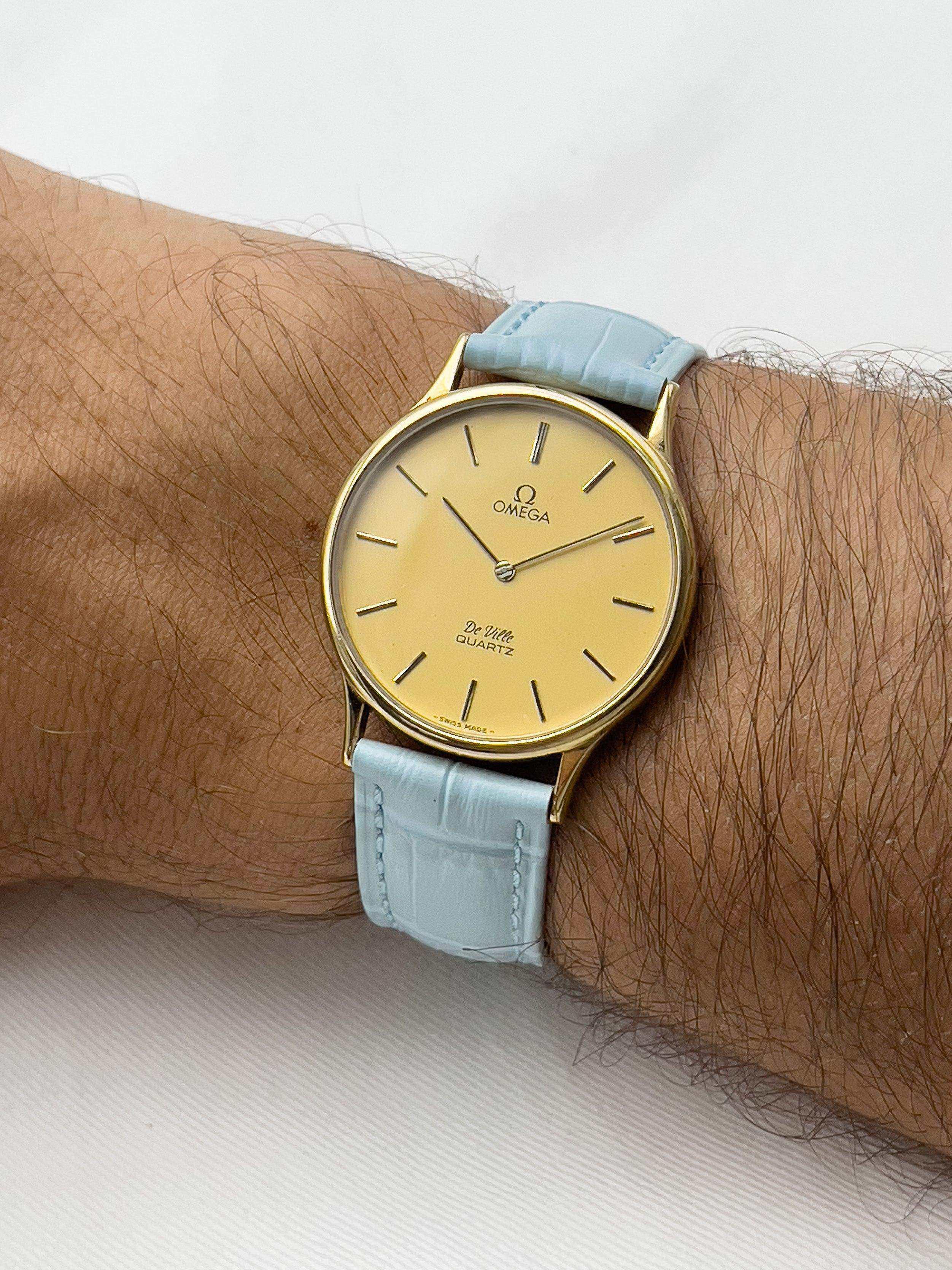 Omega - Circle Gold / Blue - 1970’s - Atelier Victor